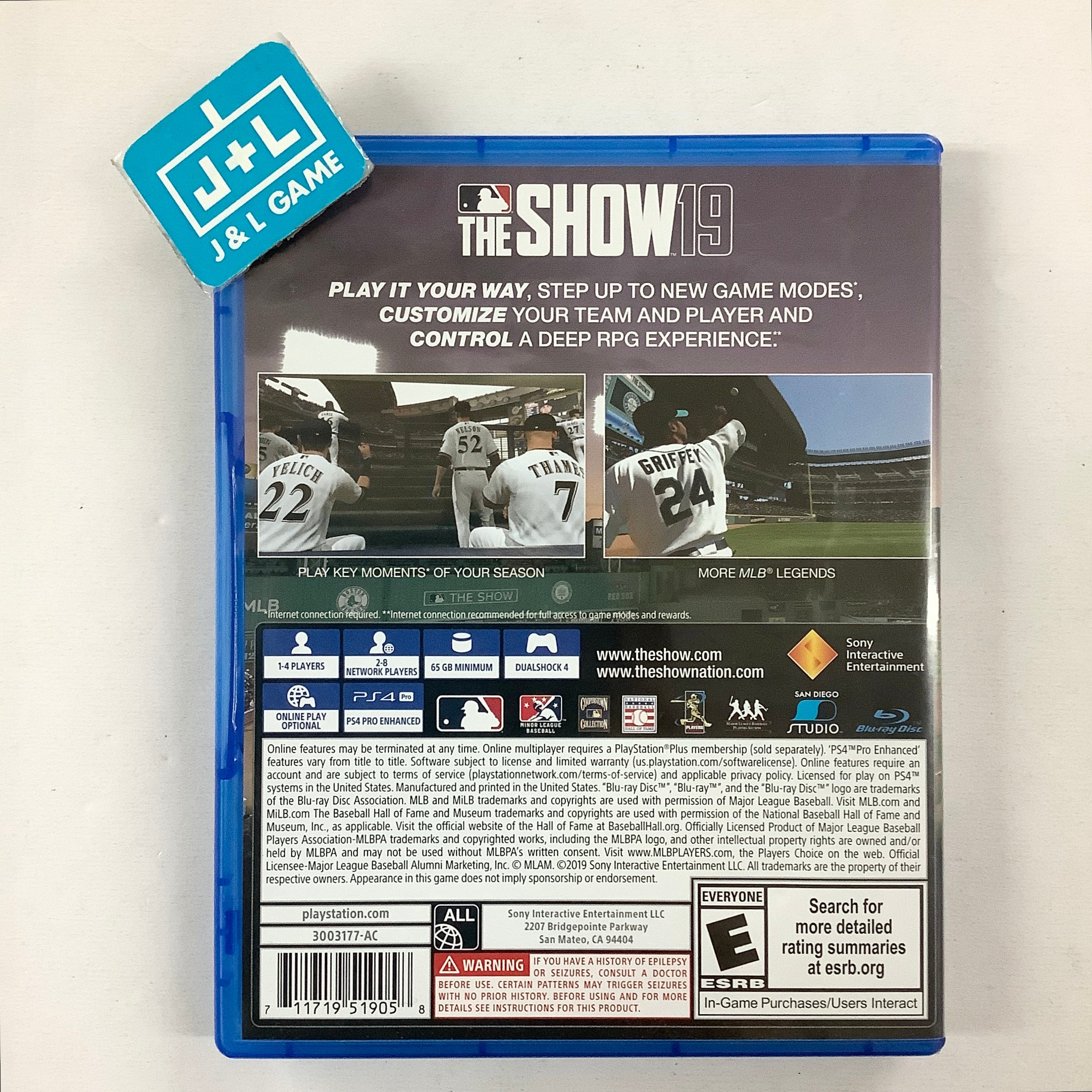 MLB The Show 19 - (PS4) PlayStation 4 [Pre-Owned] Video Games Sony Interactive Entertainment