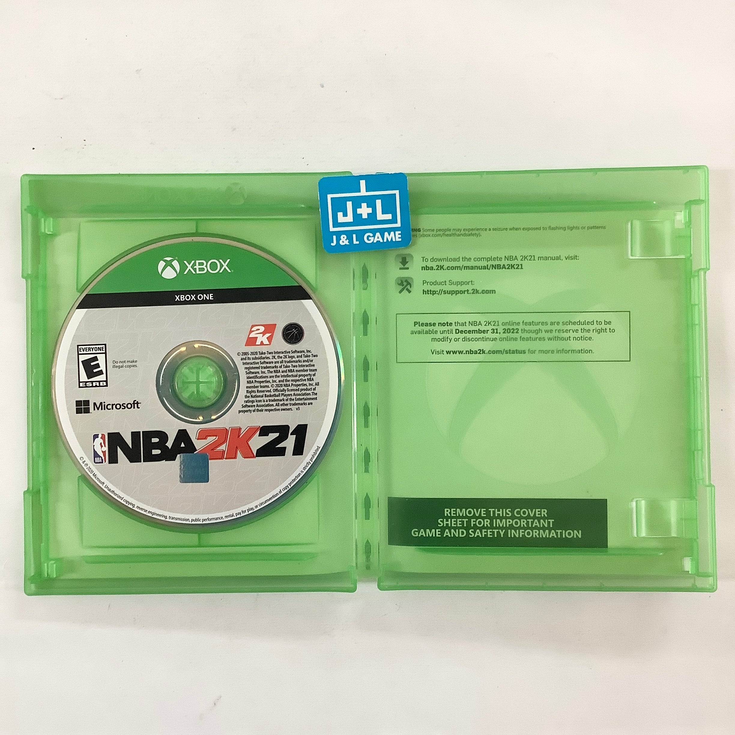 NBA 2K21 - (XB1) Xbox One [Pre-Owned] Video Games 2K   