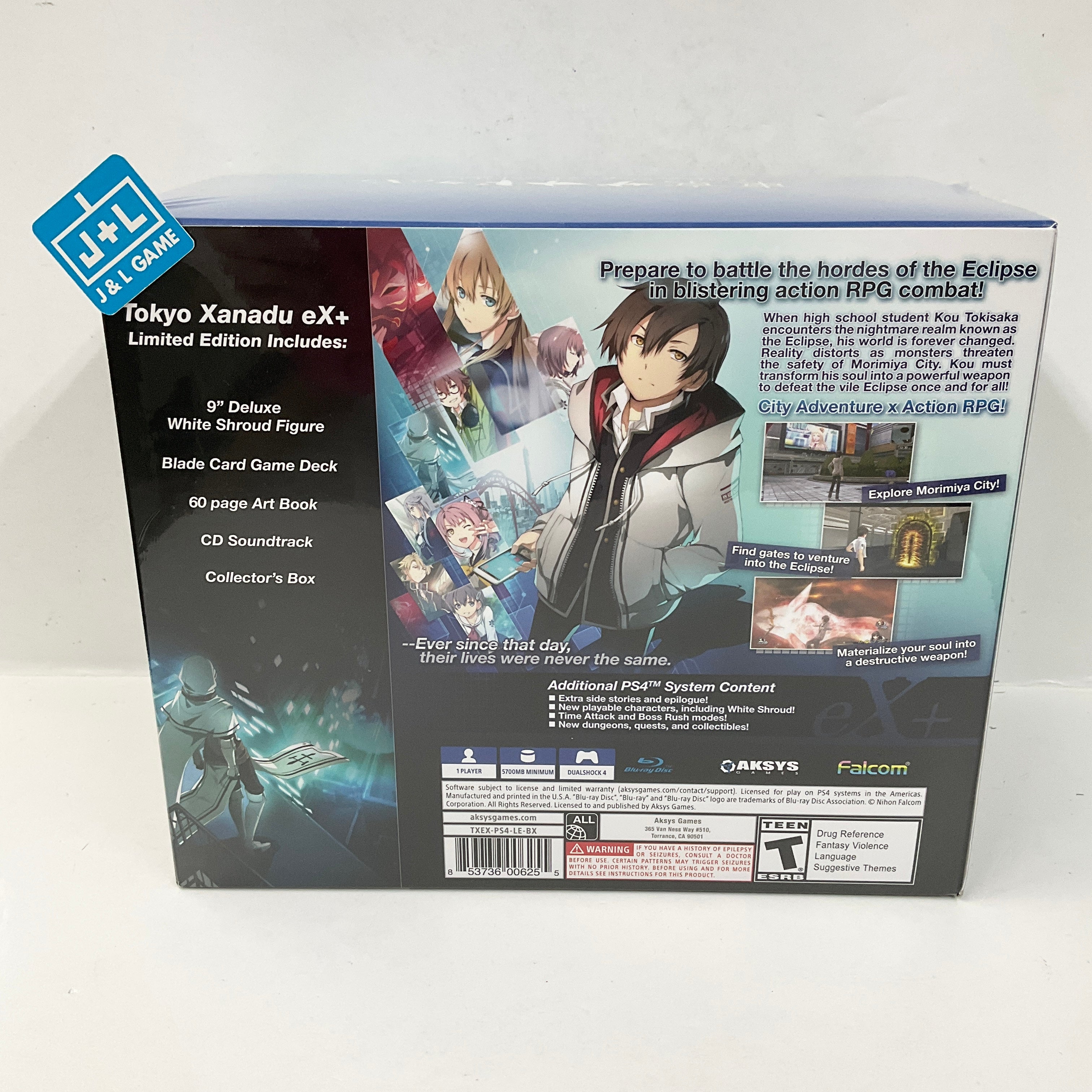 Tokyo Xanadu EX+ Limited Edition For popular Playstation 4