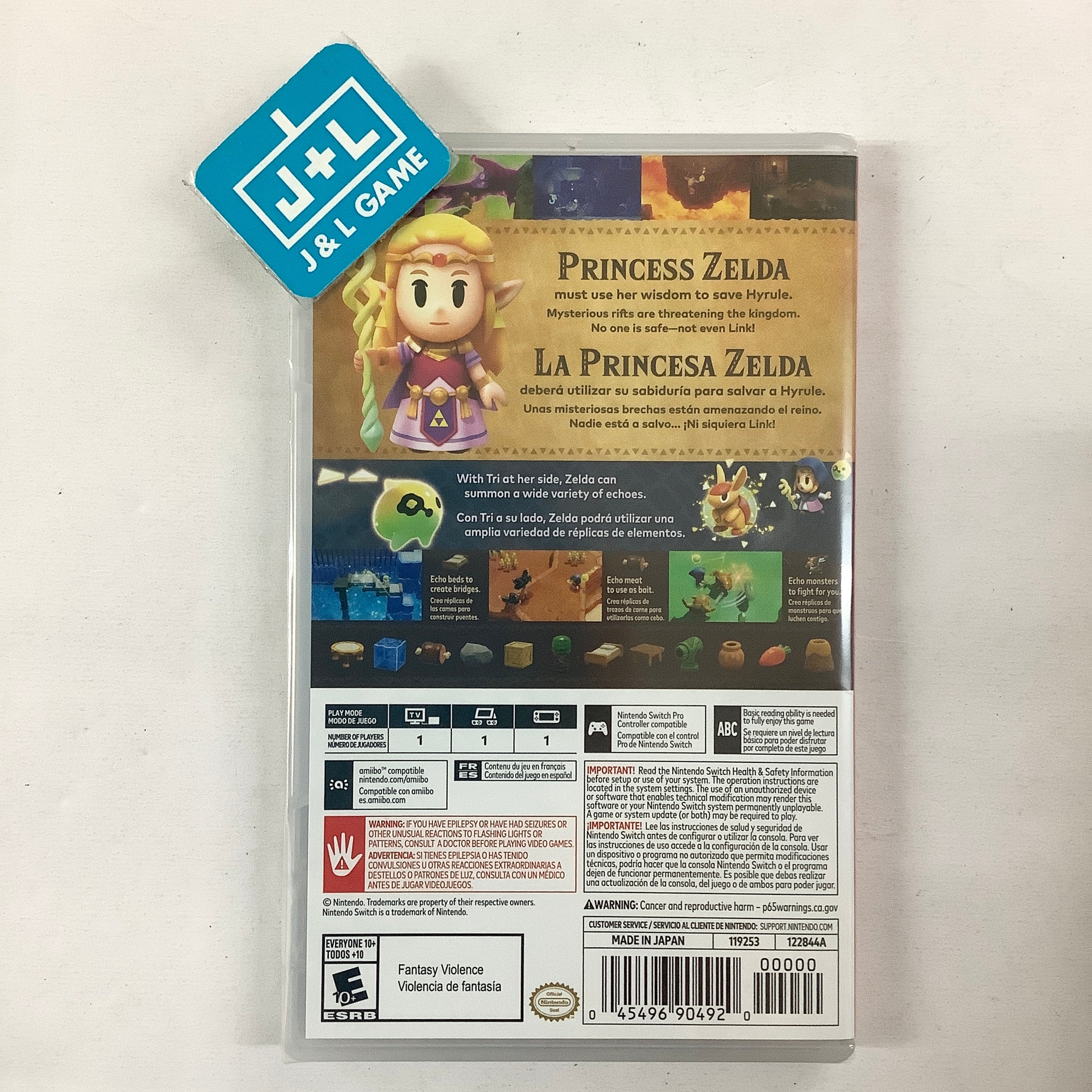 The Legend of Zelda: Echoes of Wisdom - (NSW) Nintendo Switch Video Games Nintendo   