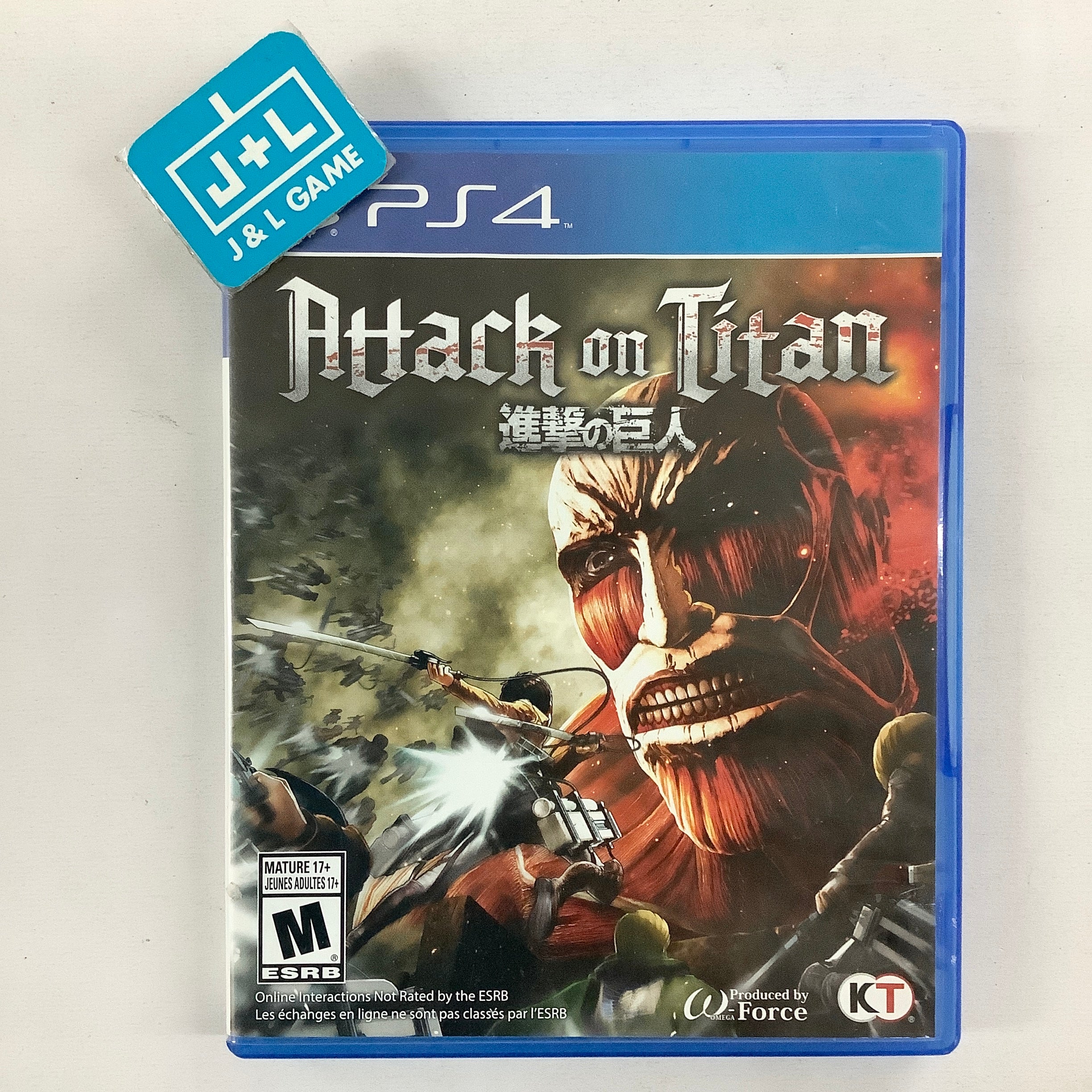 Attack on Titan - (PS4) PlayStation 4 [Pre-Owned] Video Games Koei Tecmo   