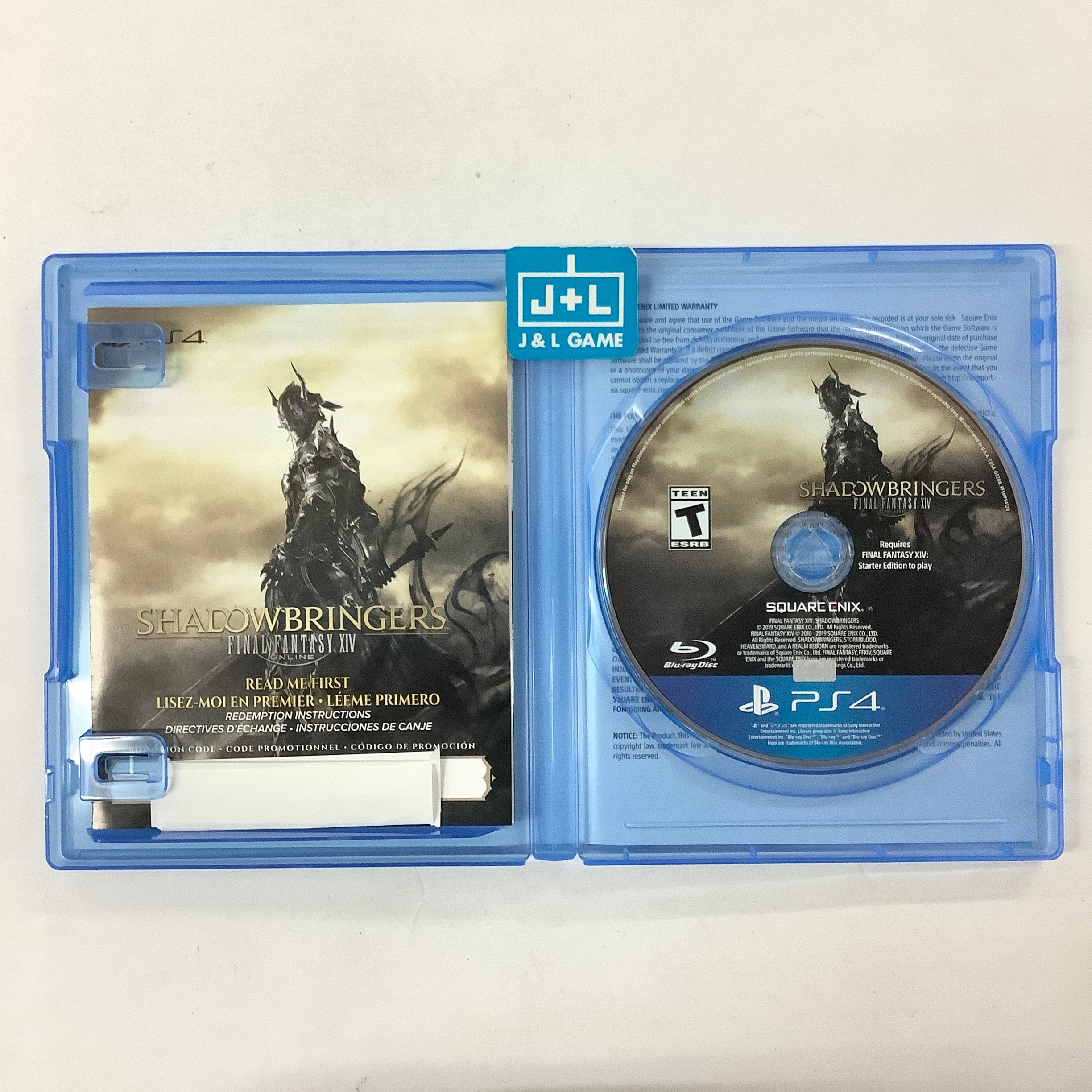 FINAL FANTASY XIV Online: Shadowbringers - (PS4) PlayStation 4 [Pre-Owned] Video Games Square Enix   