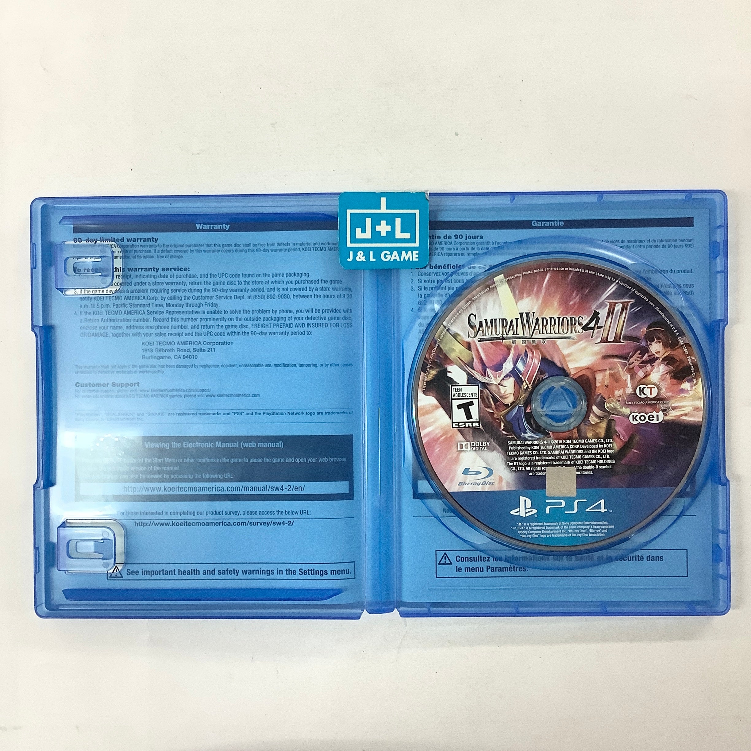 Samurai Warriors 4-II - (PS4) PlayStation 4 [Pre-Owned] Video Games Koei Tecmo Games