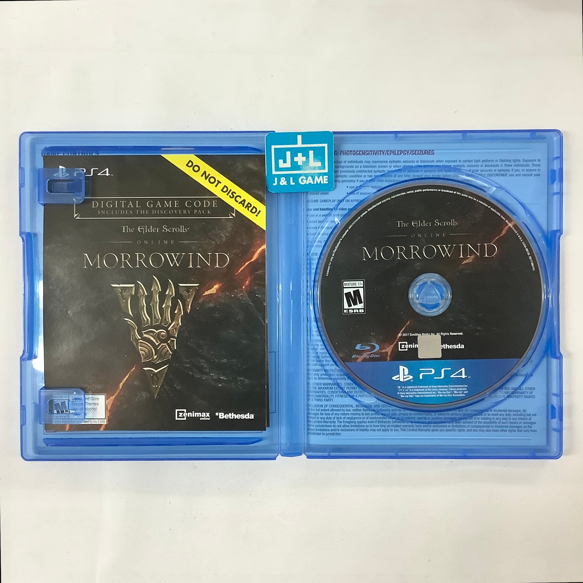 The Elder Scrolls Online: Morrowind - (PS4) PlayStation 4 [Pre-Owned] Video Games Bethesda Softworks