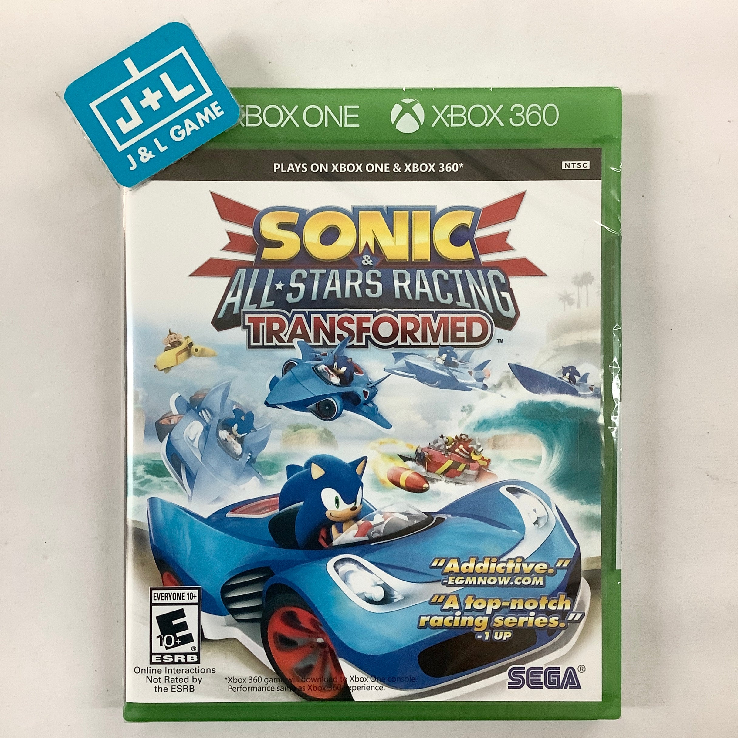 Sonic & All-Stars Racing Transformed - (XB1) Xbox One Video Games SEGA   