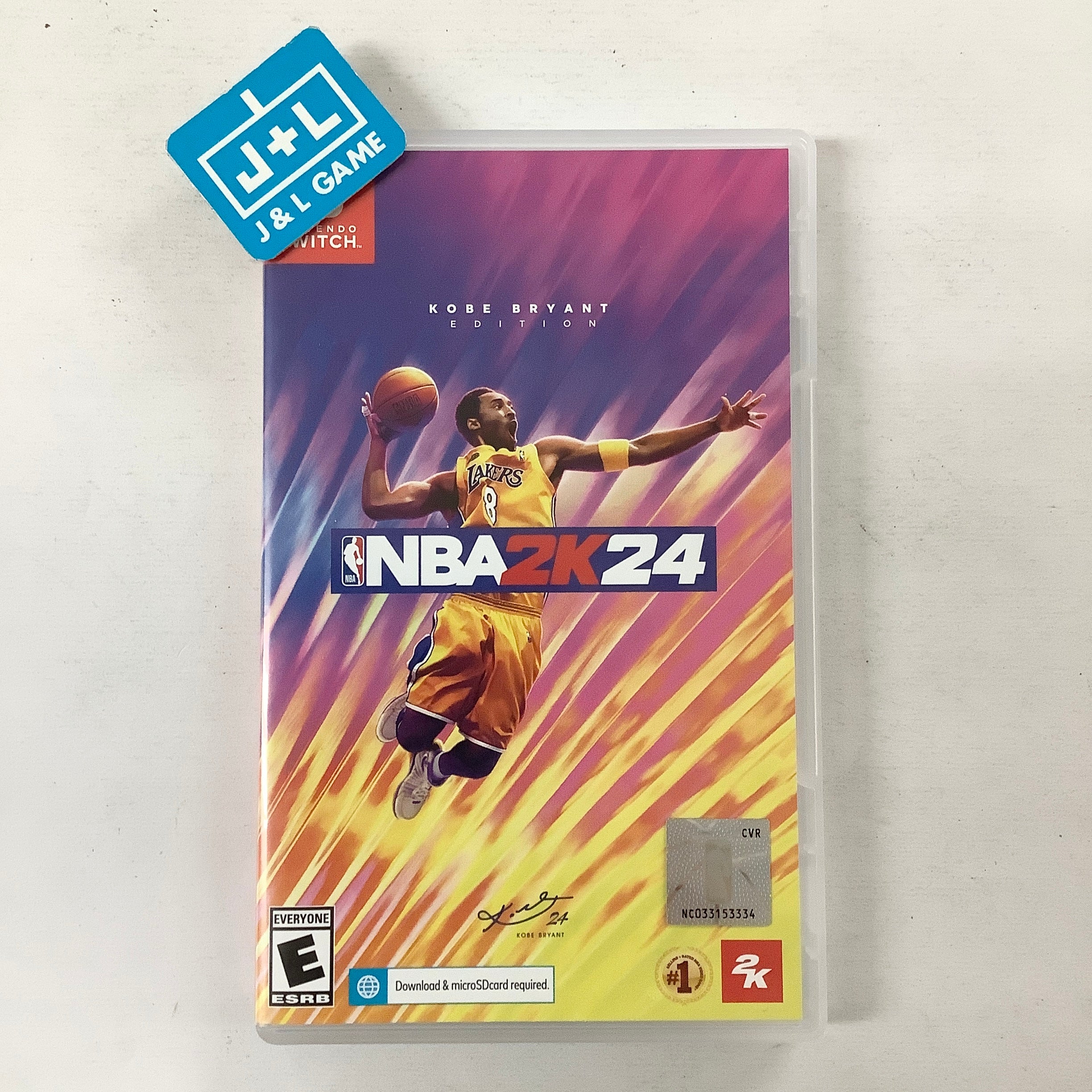 NBA 2K24 (Kobe Bryant Edition) - (NSW) Nintendo Switch [Pre-Owned] Video Games 2K Games   