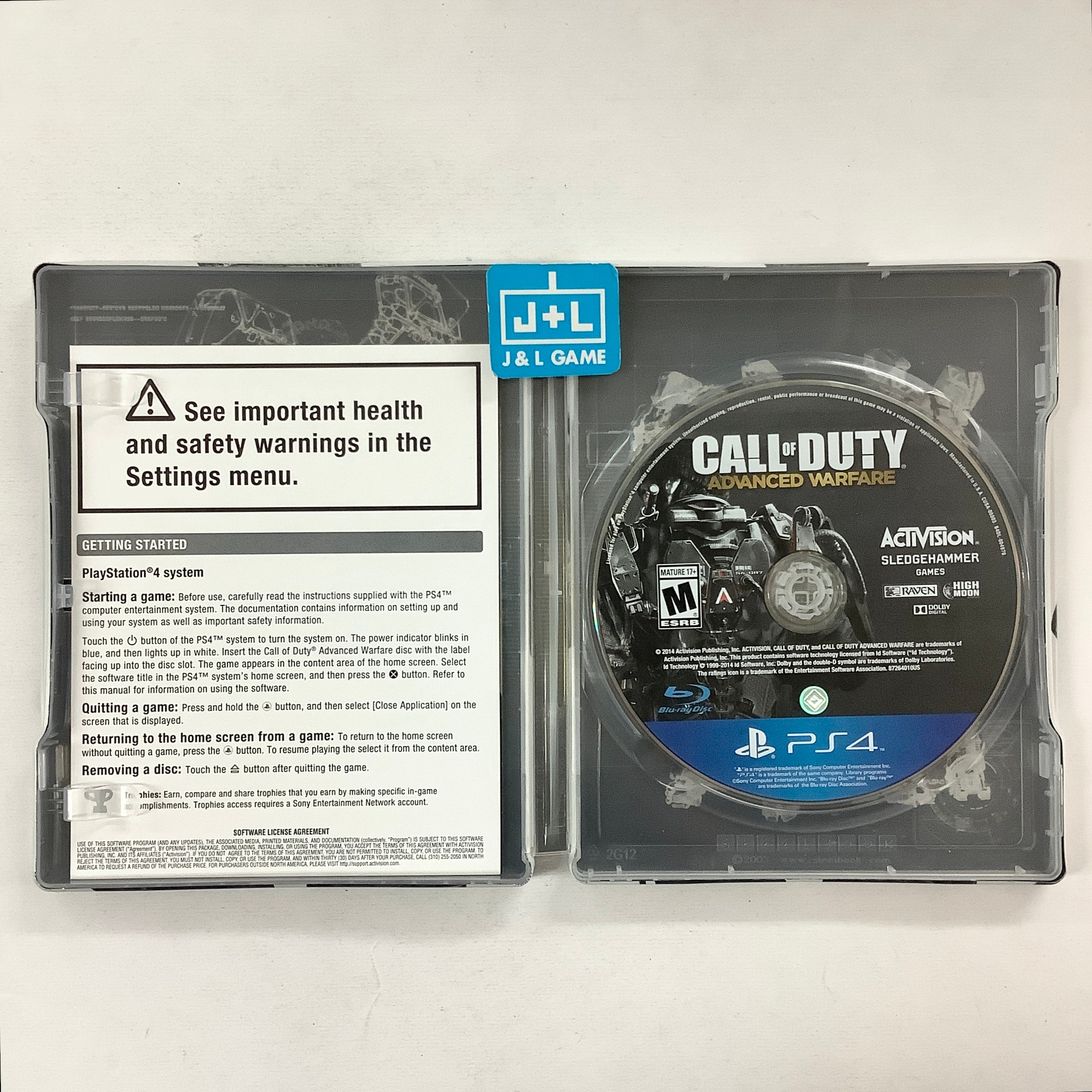 Call of Duty: Advanced Warfare (Atlas Pro Edition) - (PS4) PlayStation 4 [Pre-Owned] Video Games ACTIVISION   