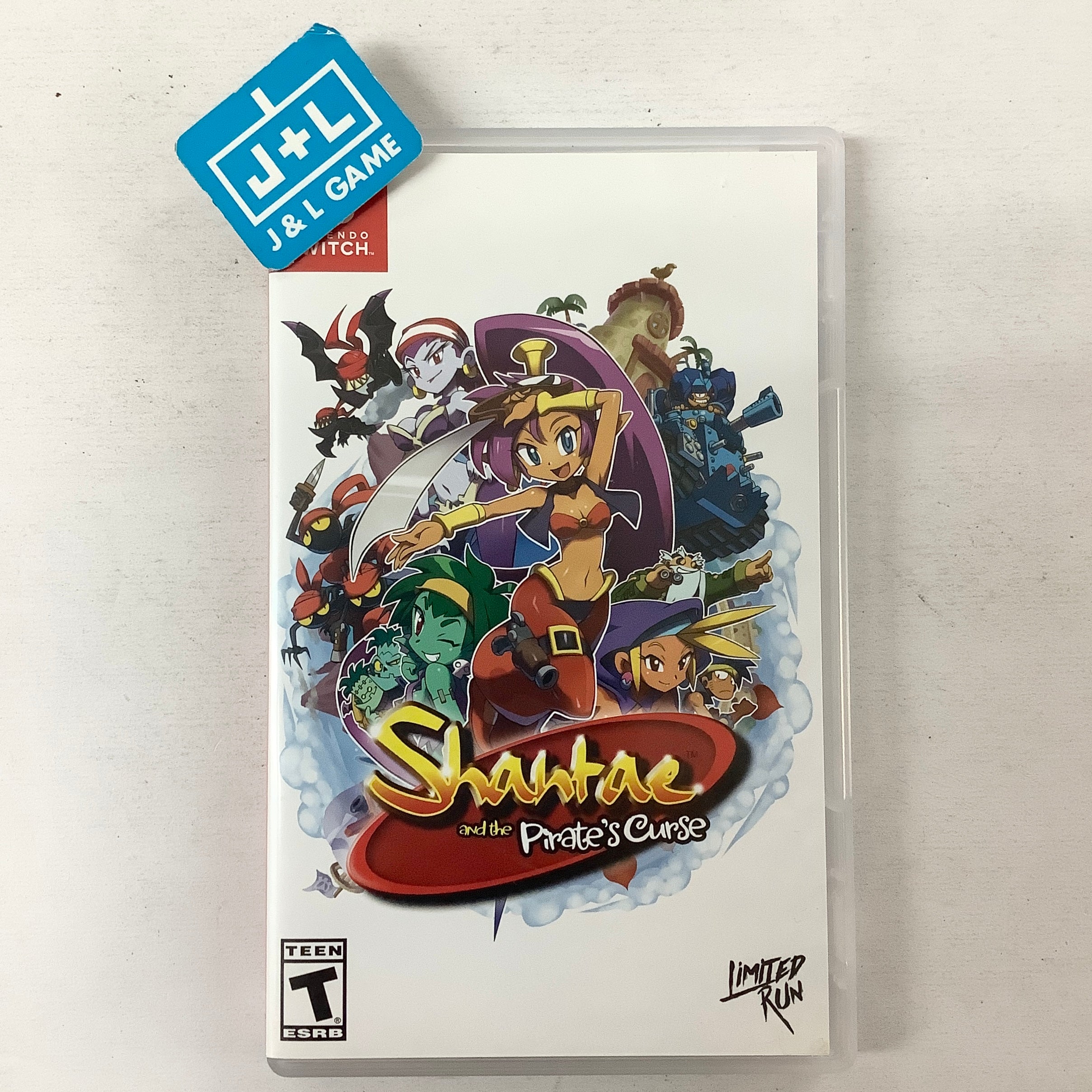 Shantae and the Pirate's Curse (Limited Run #021) - (NSW) Nintendo Switch [Pre-Owned] Video Games Limited Run Games   