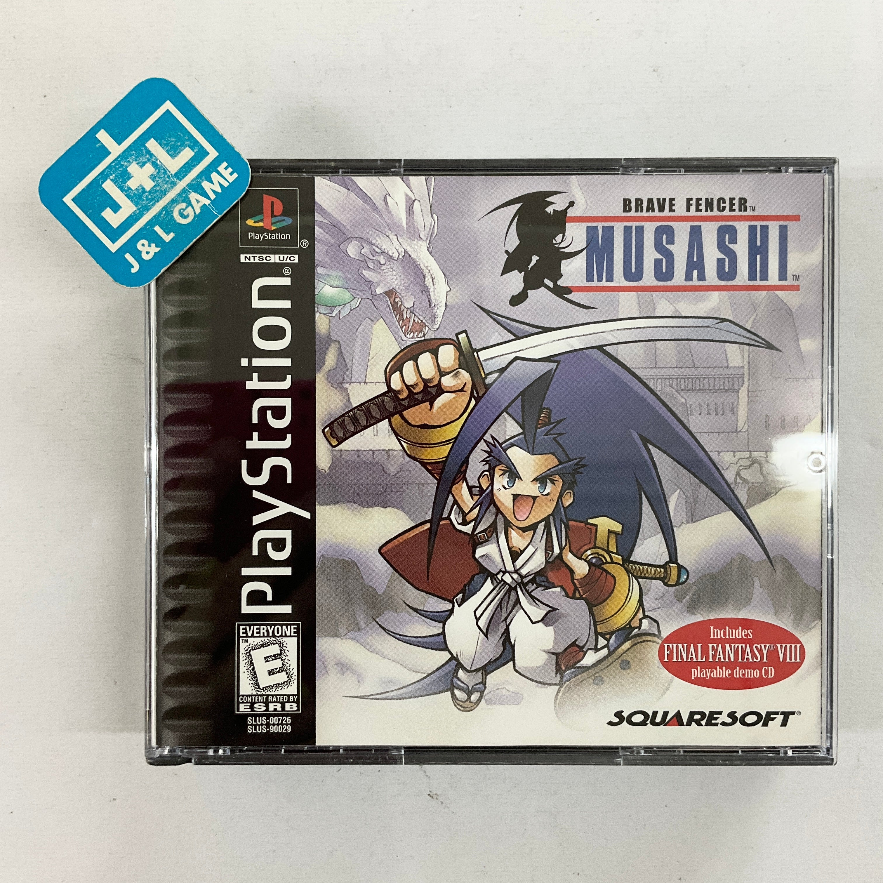 Brave Fencer Musashi Manual cheapest Only