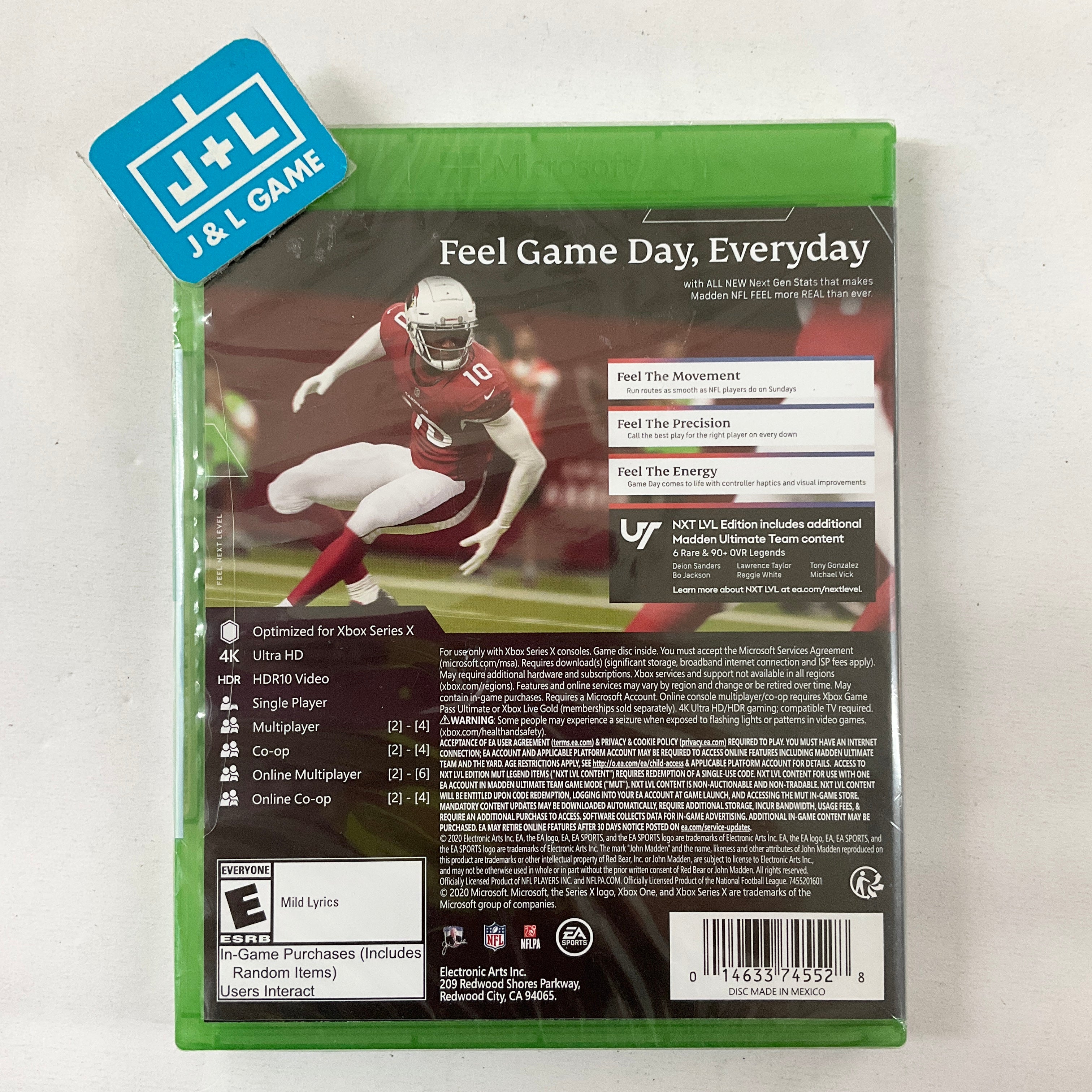 Madden NFL 21 Next Level Edition - (XSX) Xbox Series X Video Games Electronic Arts   