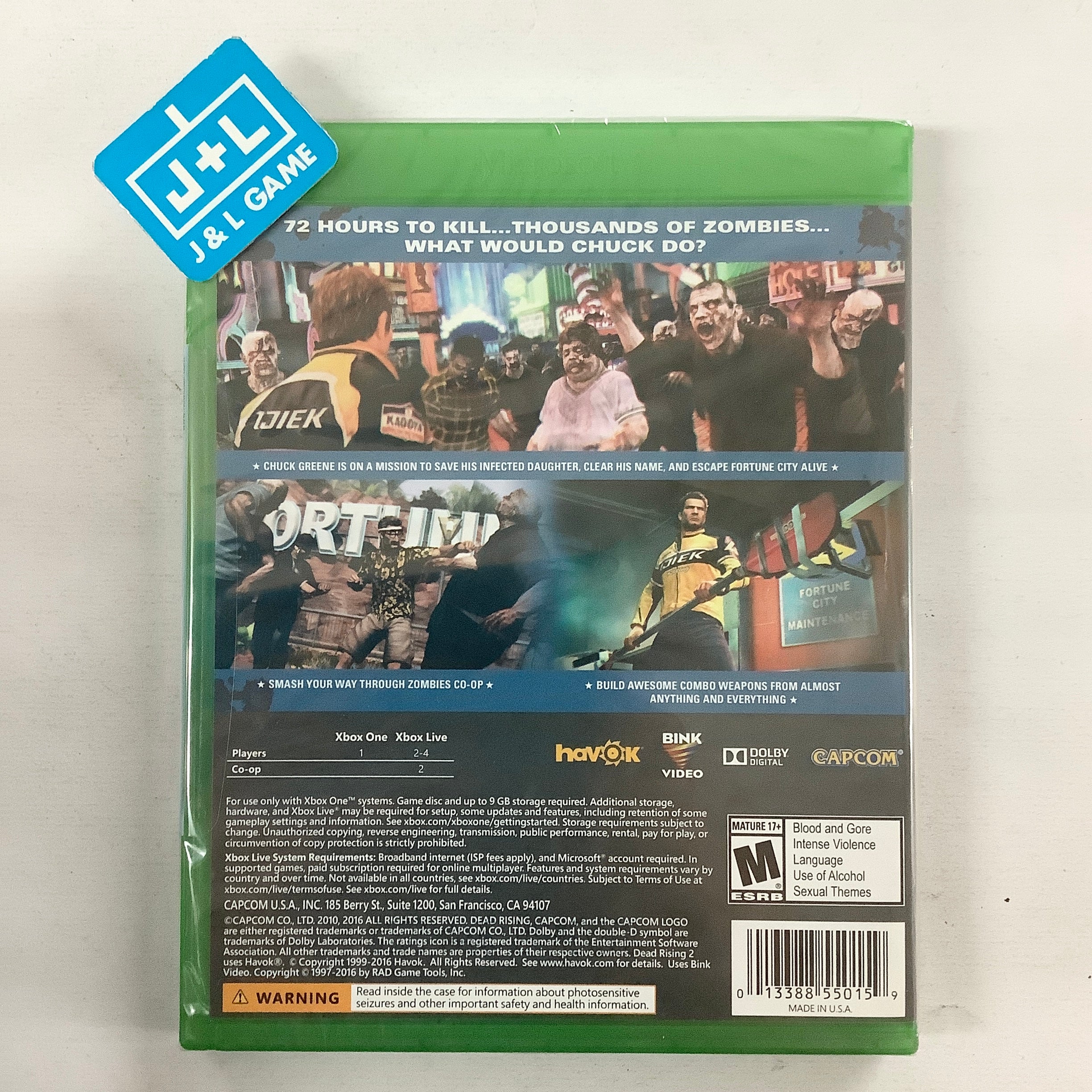 Dead Rising 2 - (XB1) Xbox One Video Games Capcom   