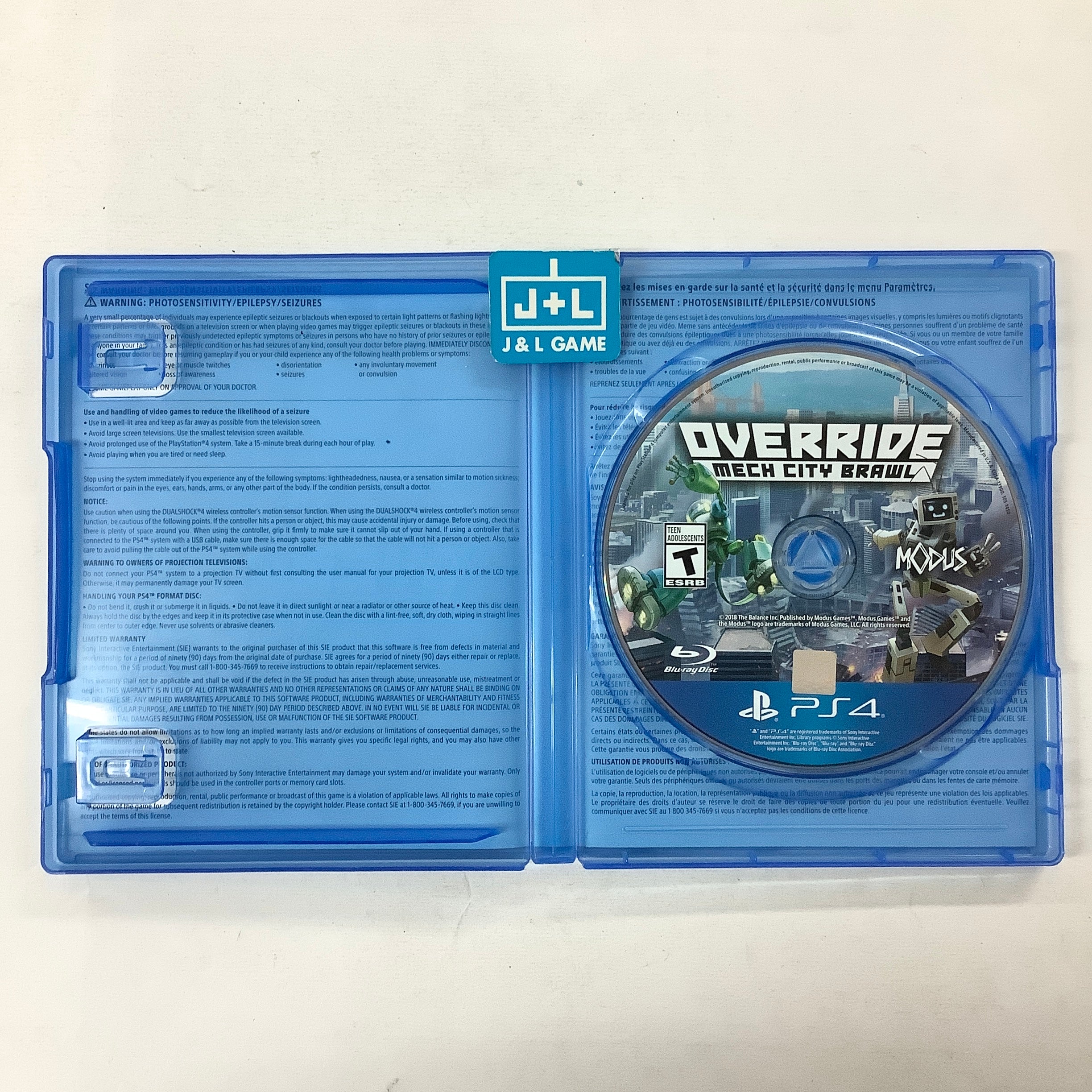 Override: Mech City Brawl (Super Charged Mega Edition) - (PS4) PlayStation 4 [Pre-Owned] Video Games Modus