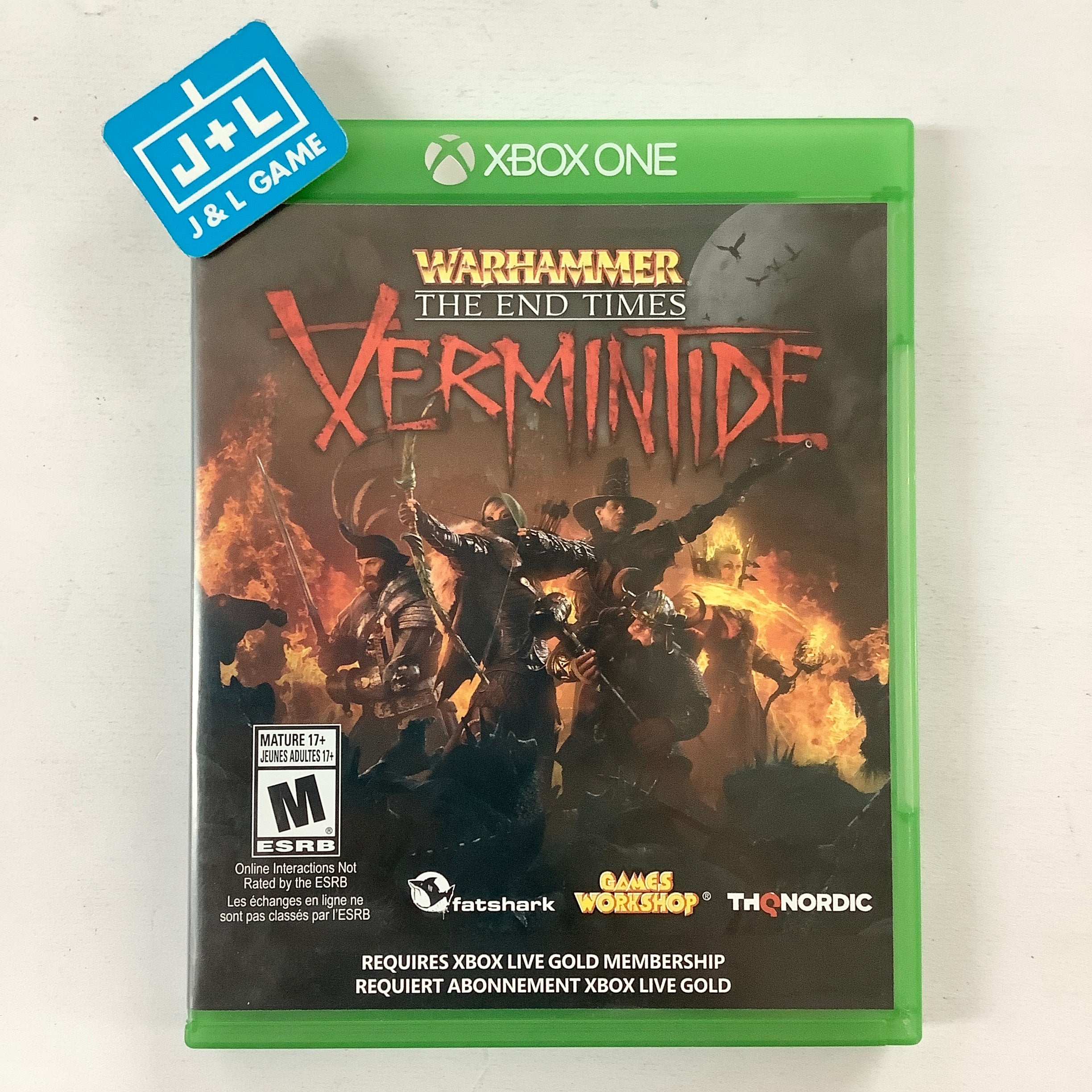 Warhammer: The End Times - Vermintide - (XB1) Xbox One [Pre-Owned] Video Games THQ Nordic   