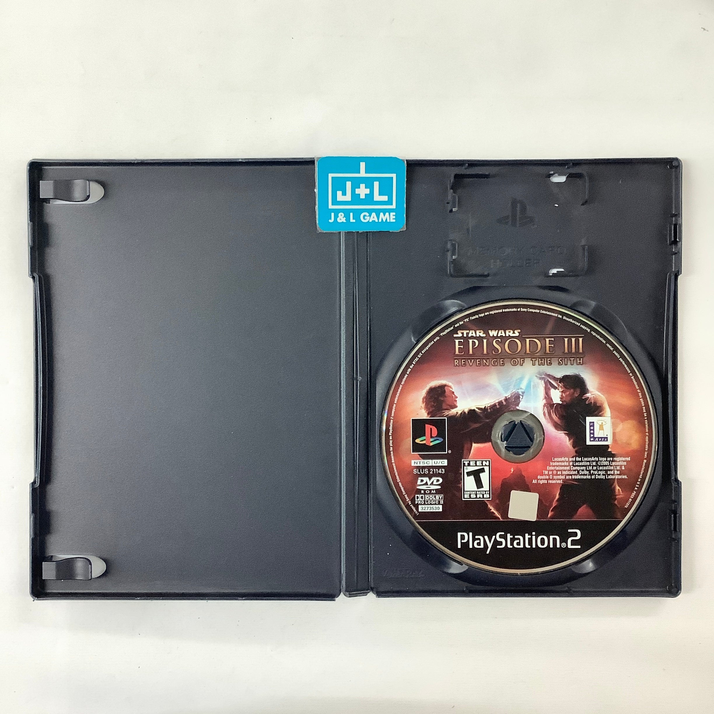 Star Wars Episode III: Revenge of the Sith - (PS2) PlayStation 2 [Pre-Owned] Video Games LucasArts   