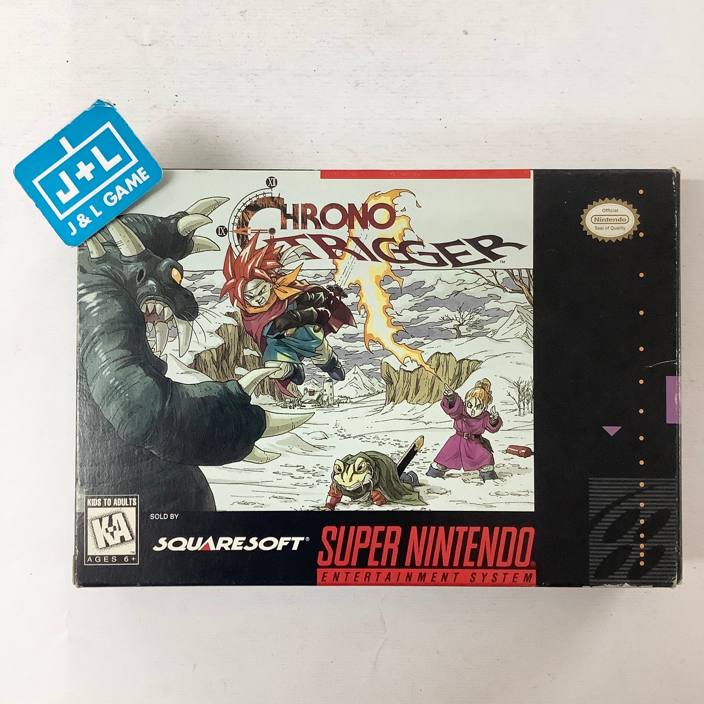 Chrono Trigger store for SNES