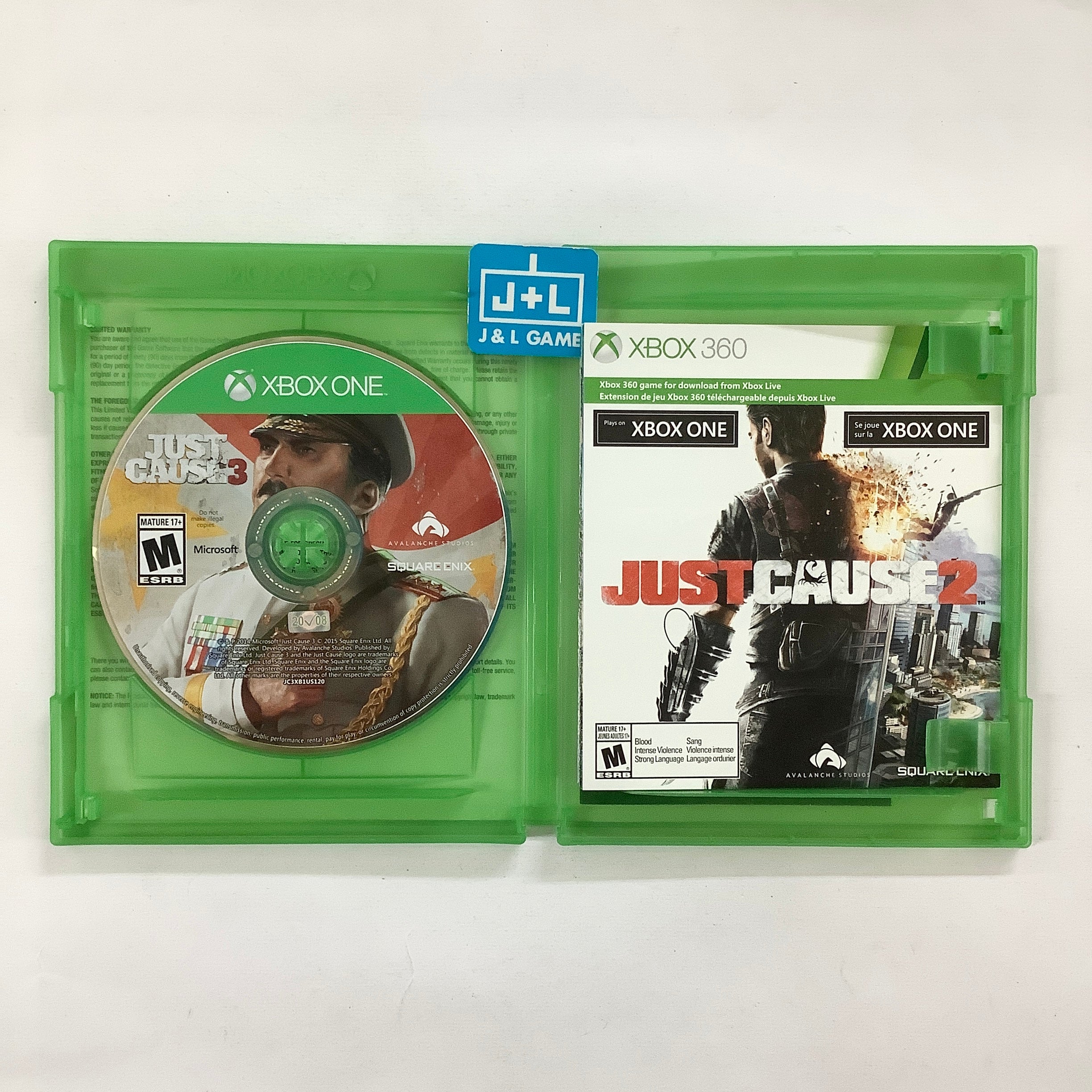 Just Cause 3 (Day One Edition) - (XB1) Xbox One [Pre-Owned] Video Games Square Enix   