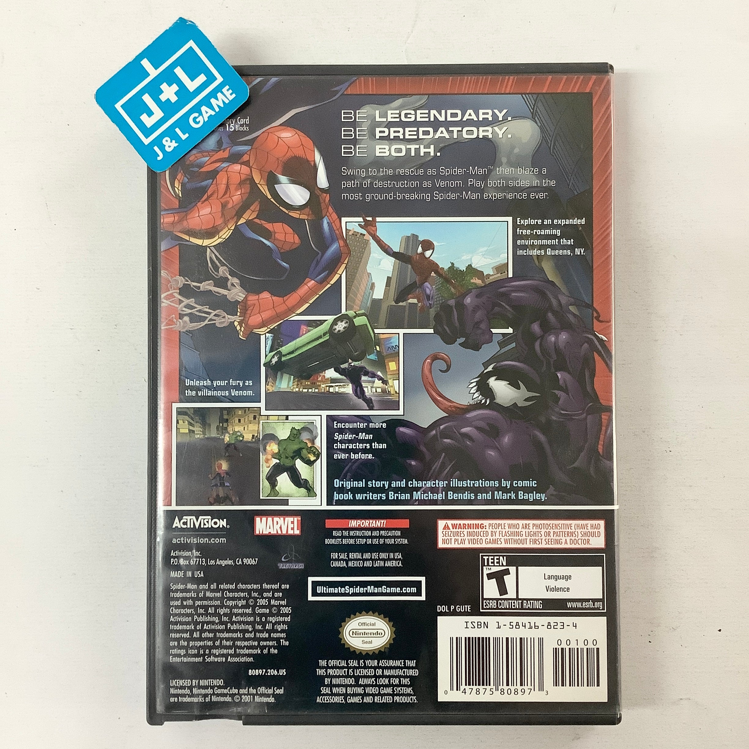 Ultimate Spider-Man - (GC) GameCube [Pre-Owned] Video Games Activision   