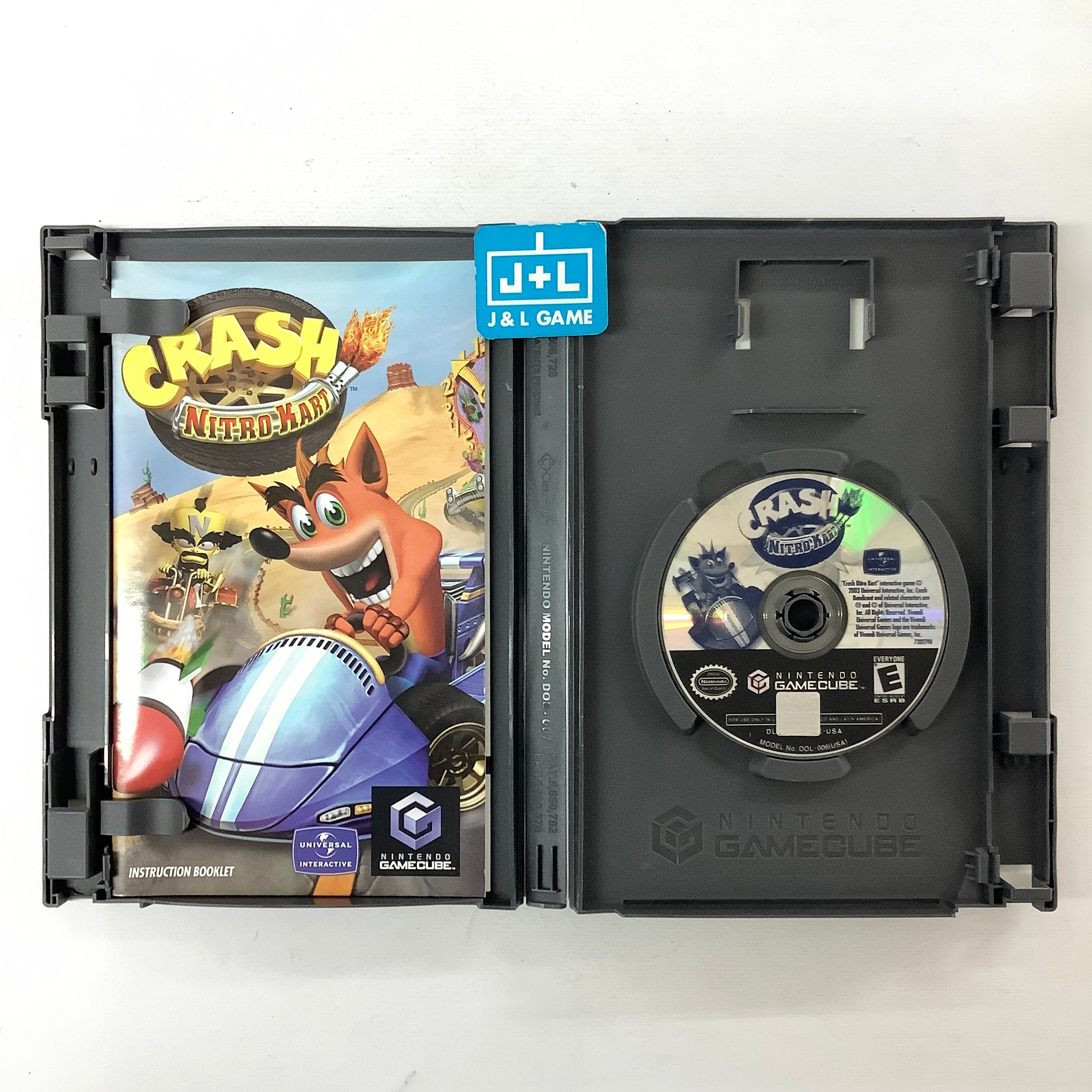 Crash Nitro Kart - (GC) GameCube [Pre-Owned] Video Games Universal Interactive   