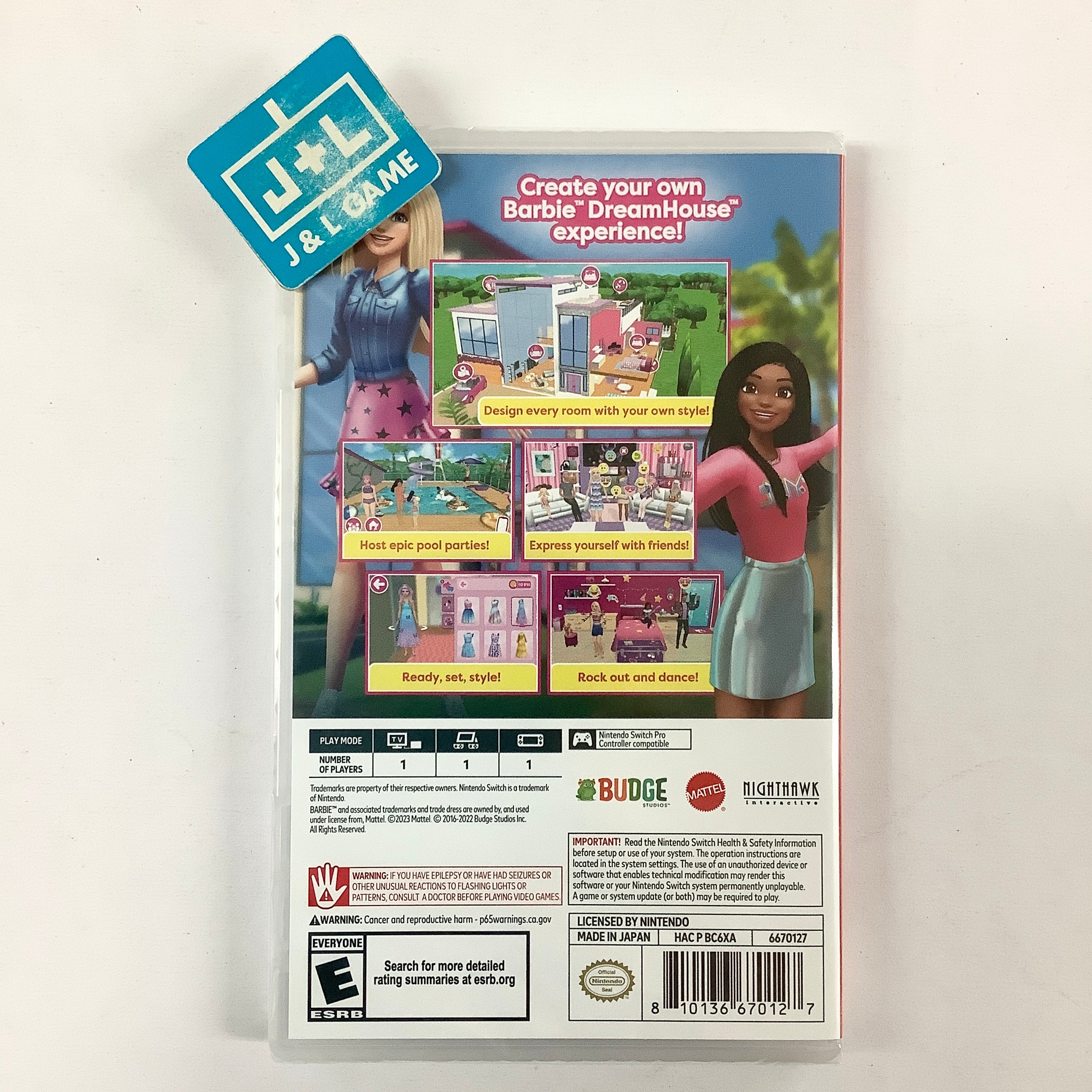 Barbie deals games switch