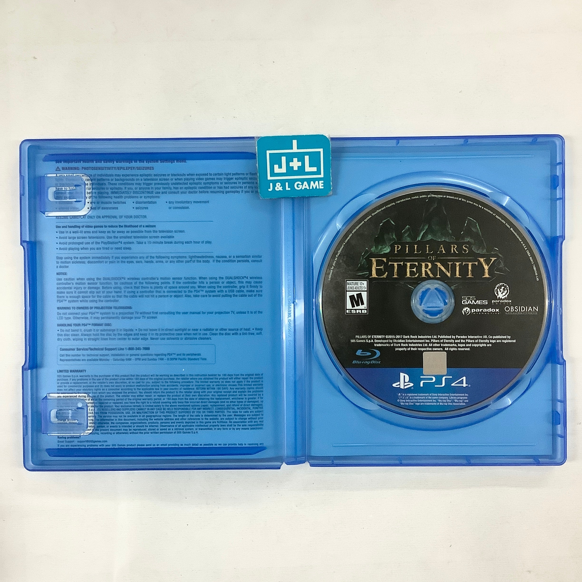 Pillars of Eternity: Complete Edition - (PS4) PlayStation 4 [Pre-Owned] Video Games Paradox Interactive