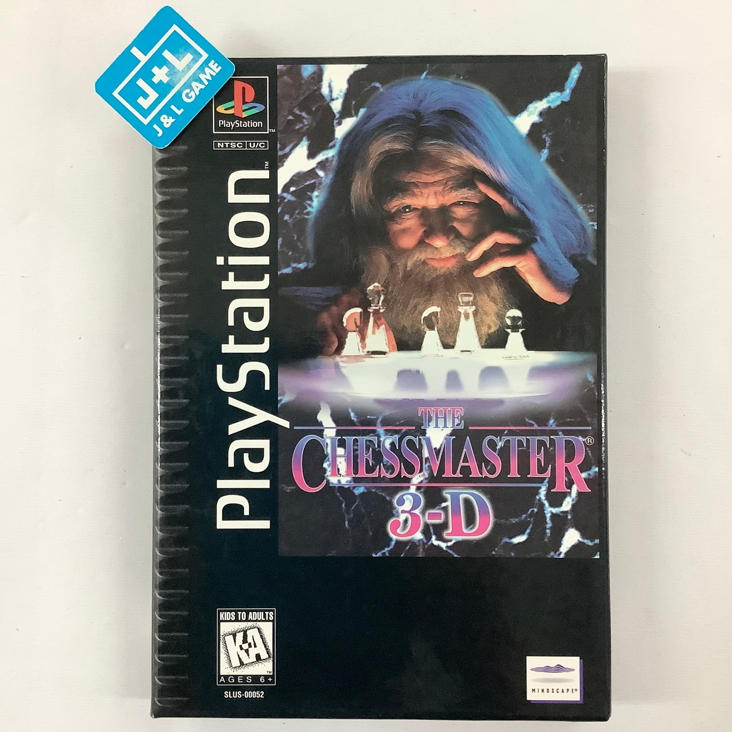 The Chessmaster 3-D (Long Box) - (PS1) PlayStation 1 [Pre-Owned] Video Games Mindscape