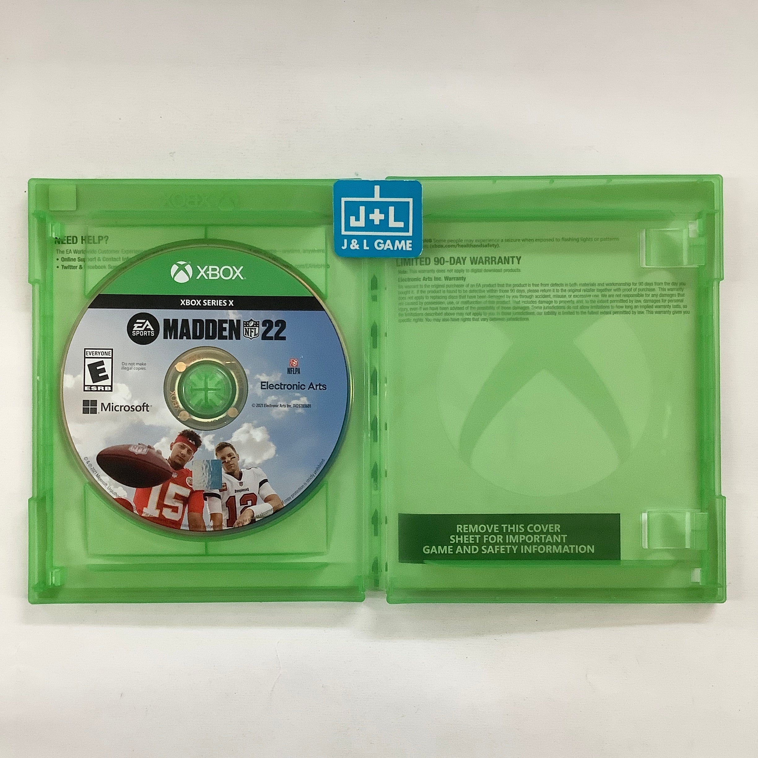 Madden NFL 22 - (XSX) Xbox Series X [Pre-Owned] Video Games Electronic Arts   