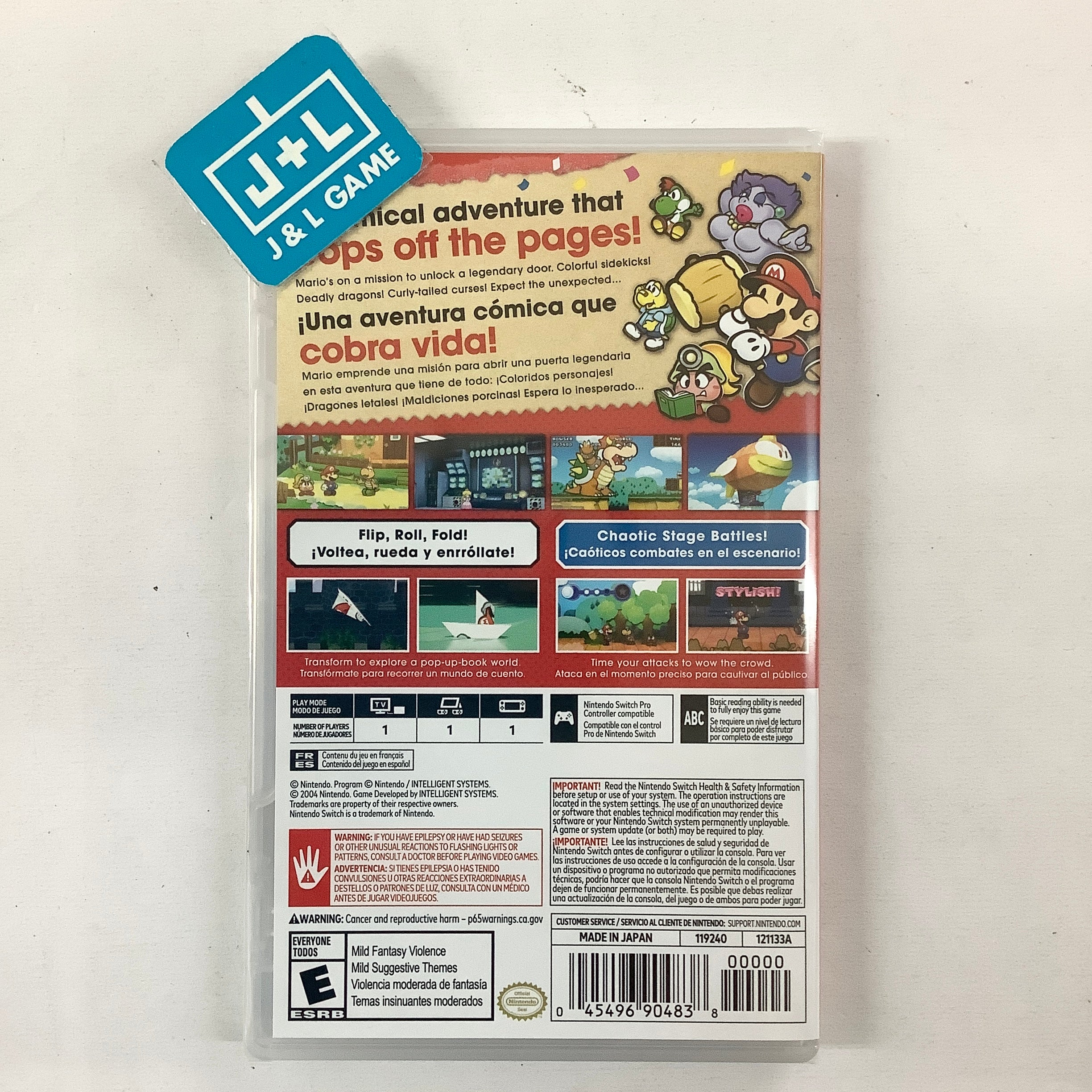 Paper Mario: The Thousand-Year Door - (NSW) Nintendo Switch Video Games Nintendo of America   