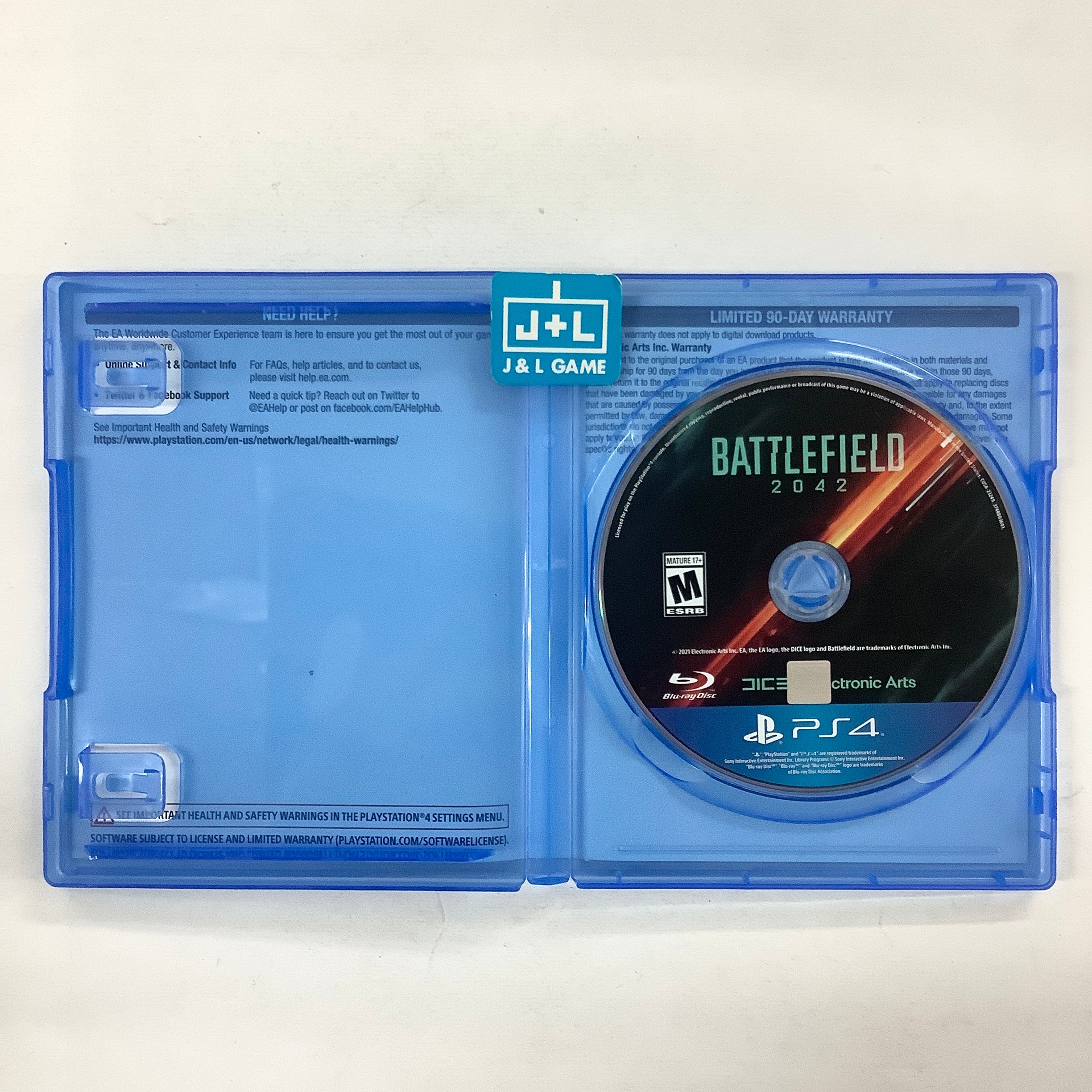 Battlefield 2042 - (PS4) PlayStation 4 [Pre-Owned] Video Games Electronic Arts   