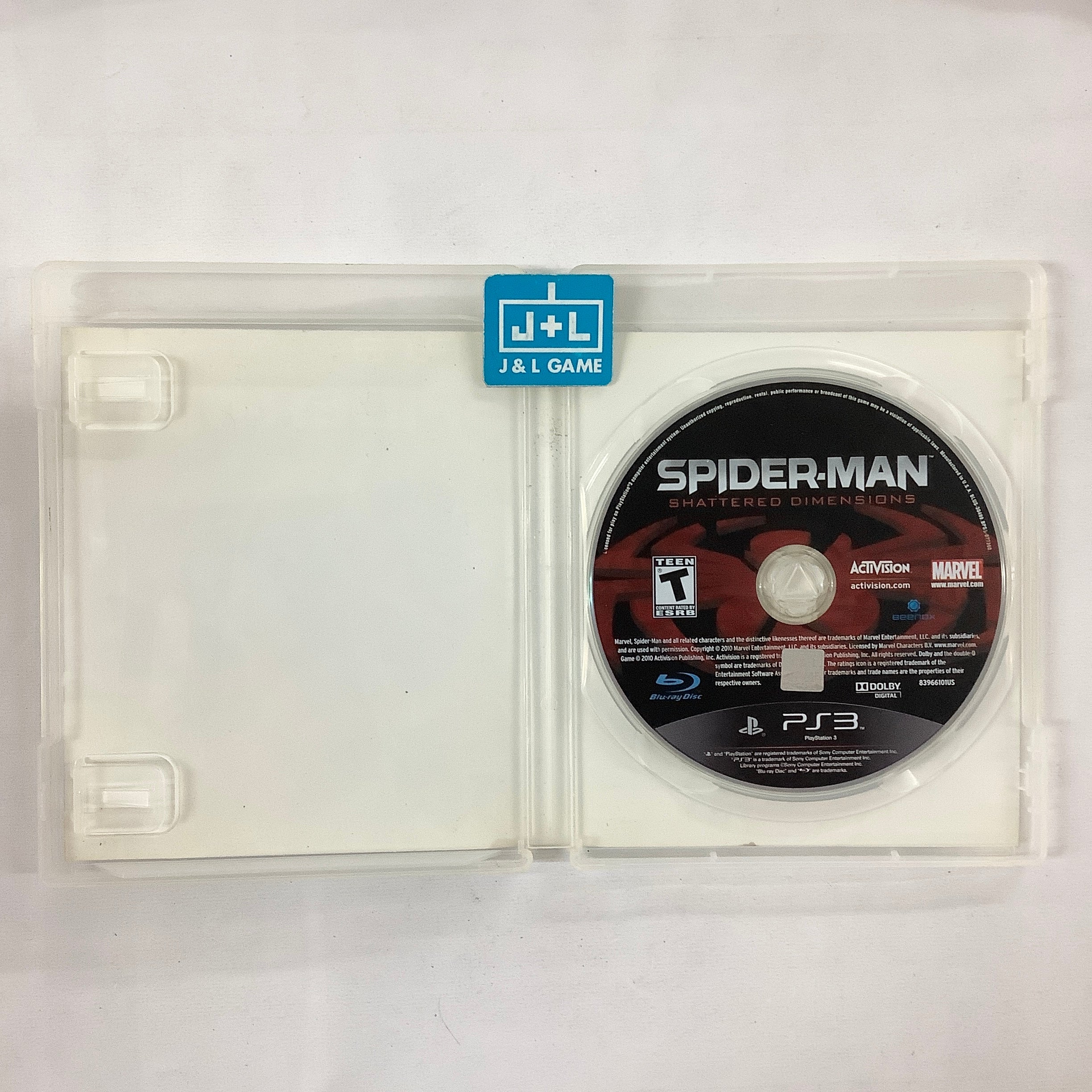 Spider-Man: Shattered Dimensions - (PS3) PlayStation 3 [Pre-Owned] Video Games Activision