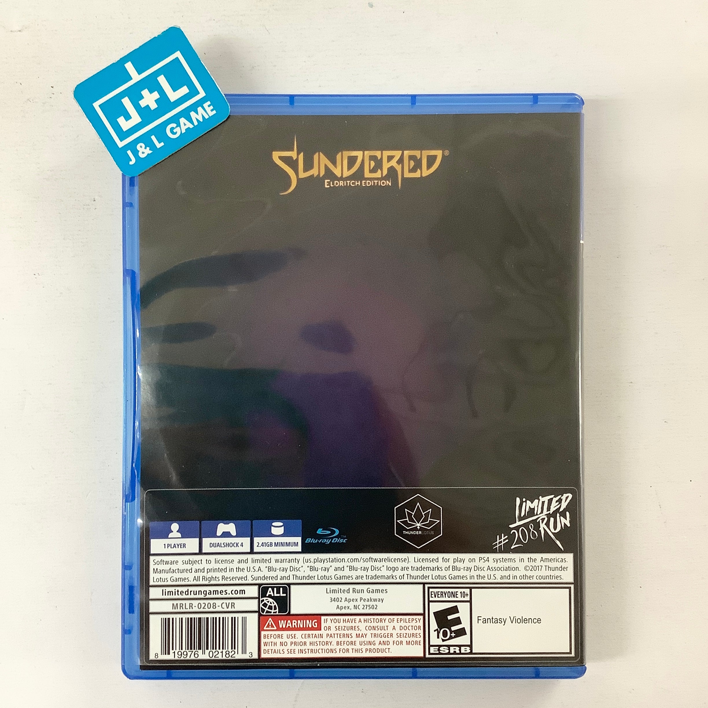 Sundered: Eldritch Edition (Limited Run #208) - (PS4) PlayStation 4 [Pre-Owned] Video Games Limited Run Games   