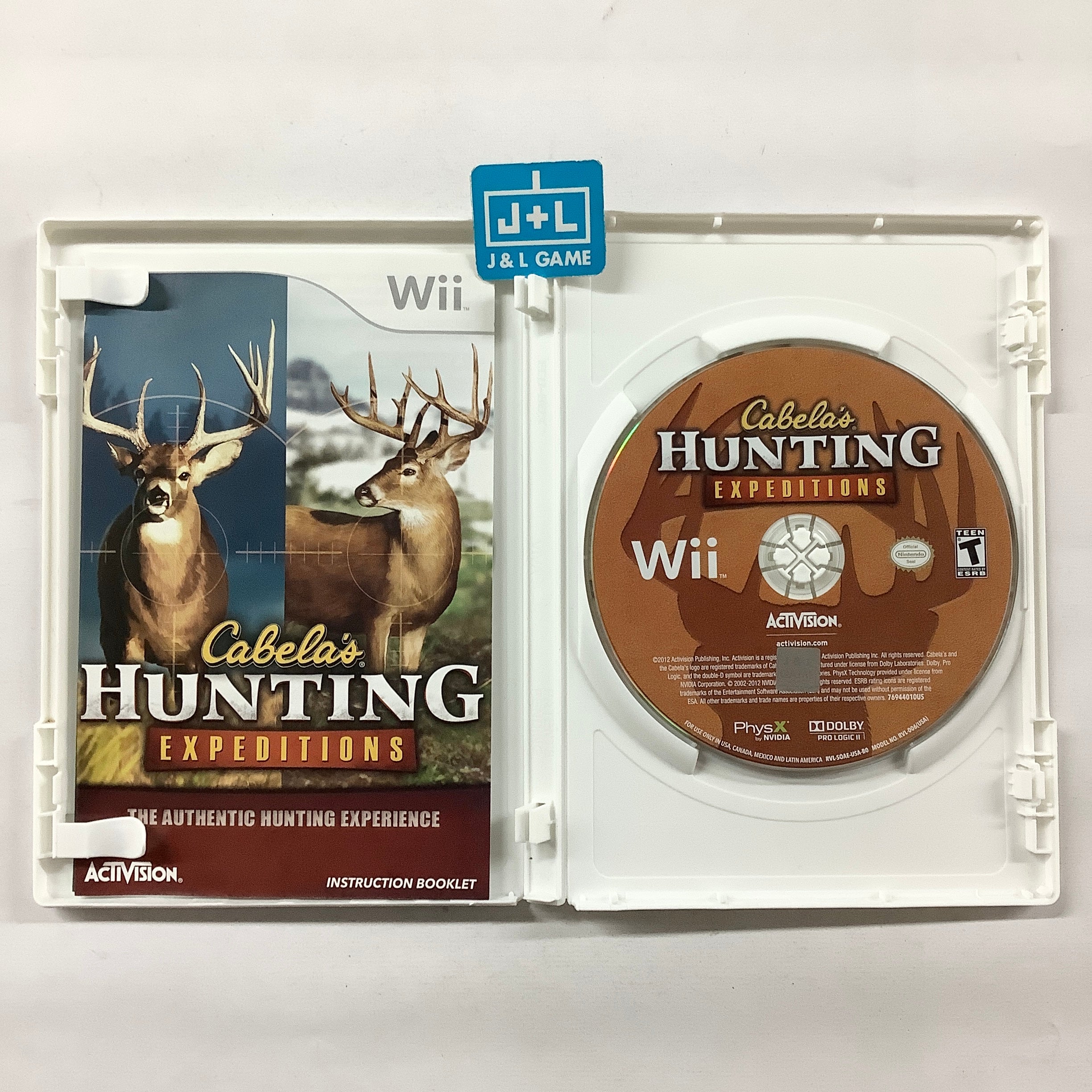 Cabela's Hunting Expeditions - Nintendo Wii [Pre-Owned] Video Games ACTIVISION   