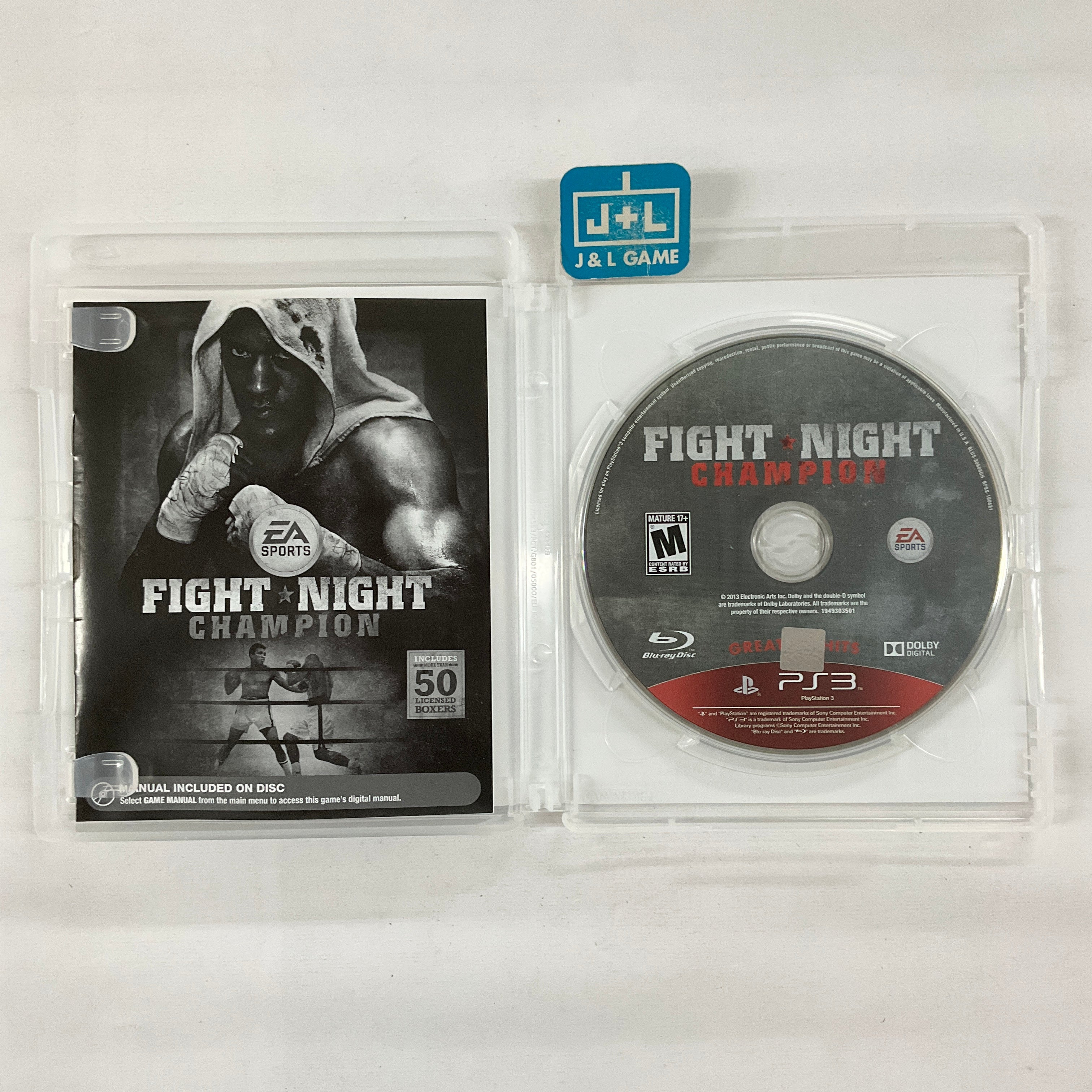 Fight Night Champion (Greatest Hits) - (PS3) PlayStation 3 [Pre-Owned] Video Games EA Sports   