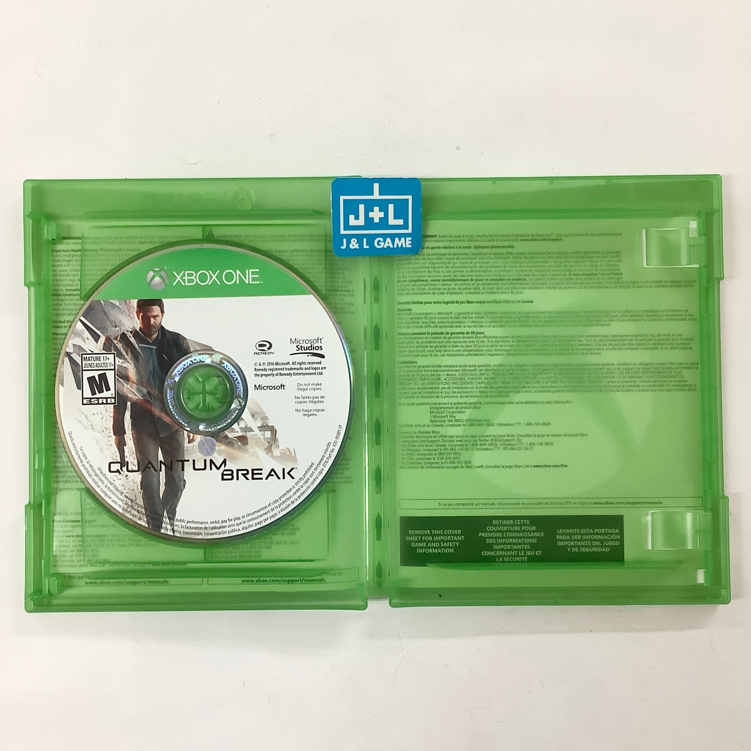 Quantum Break - (XB1) Xbox One [Pre-Owned] Video Games Microsoft   