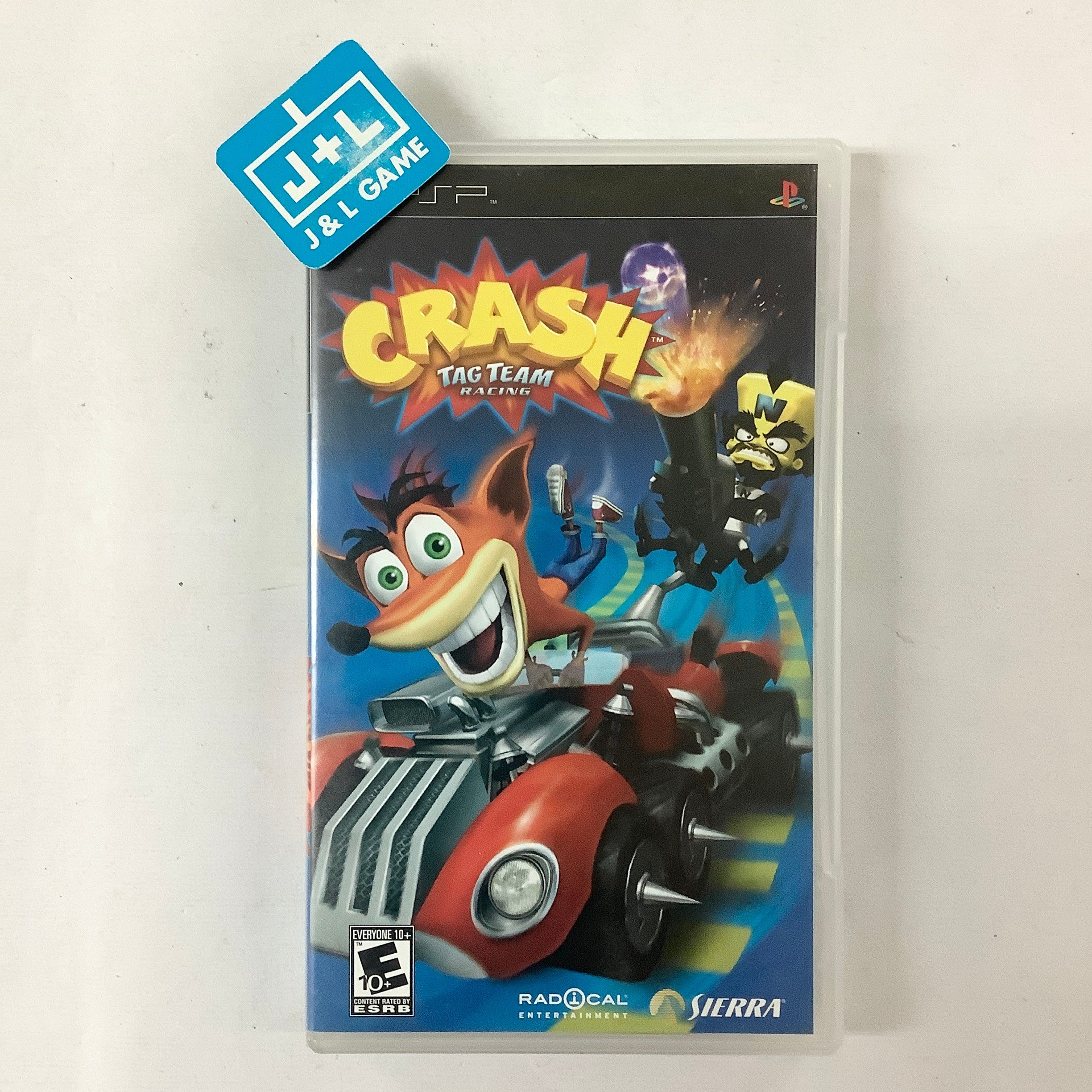 Crash Tag Team Racing - SONY PSP [Pre-Owned] Video Games Sierra Entertainment