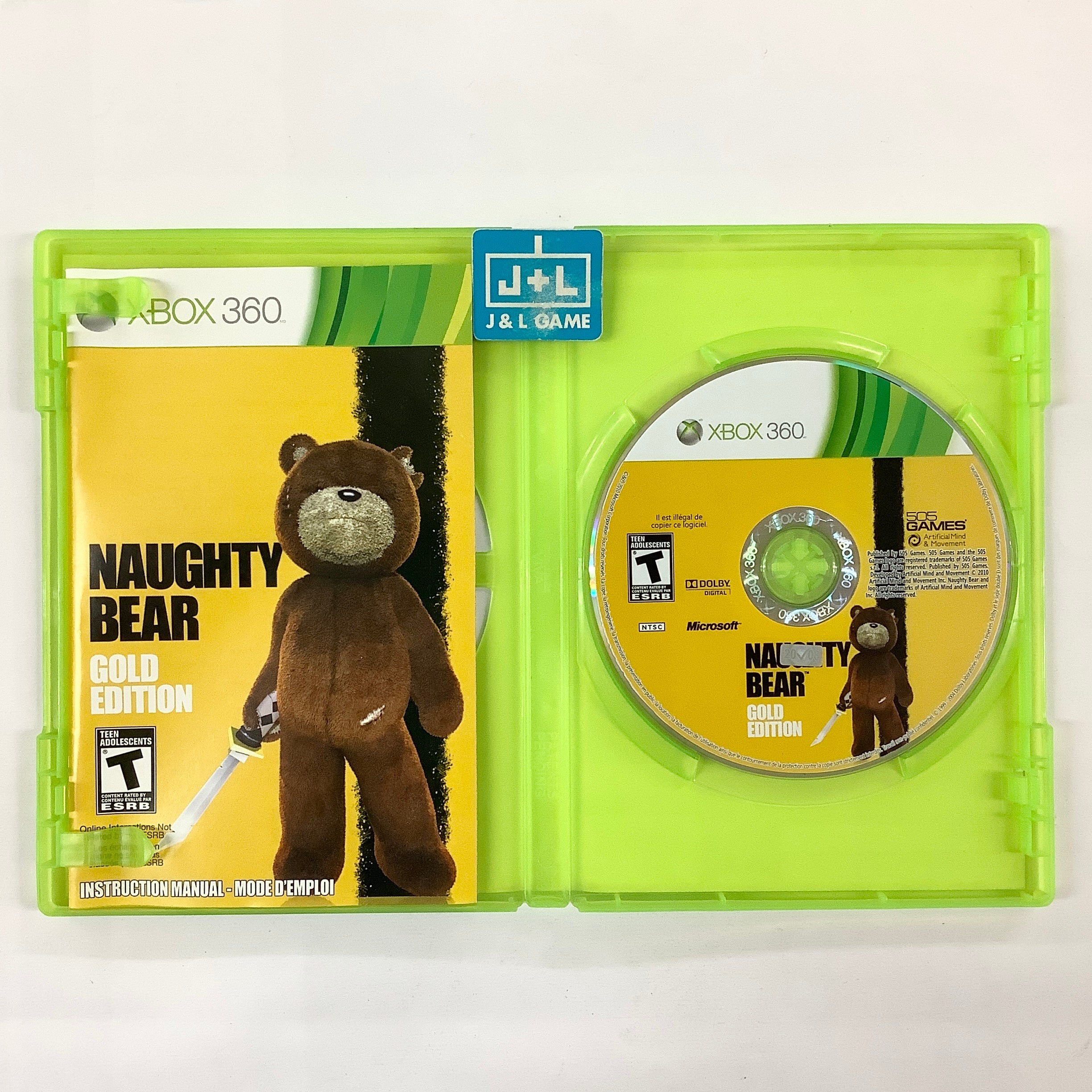 Xbox 360 teddy sales bear game