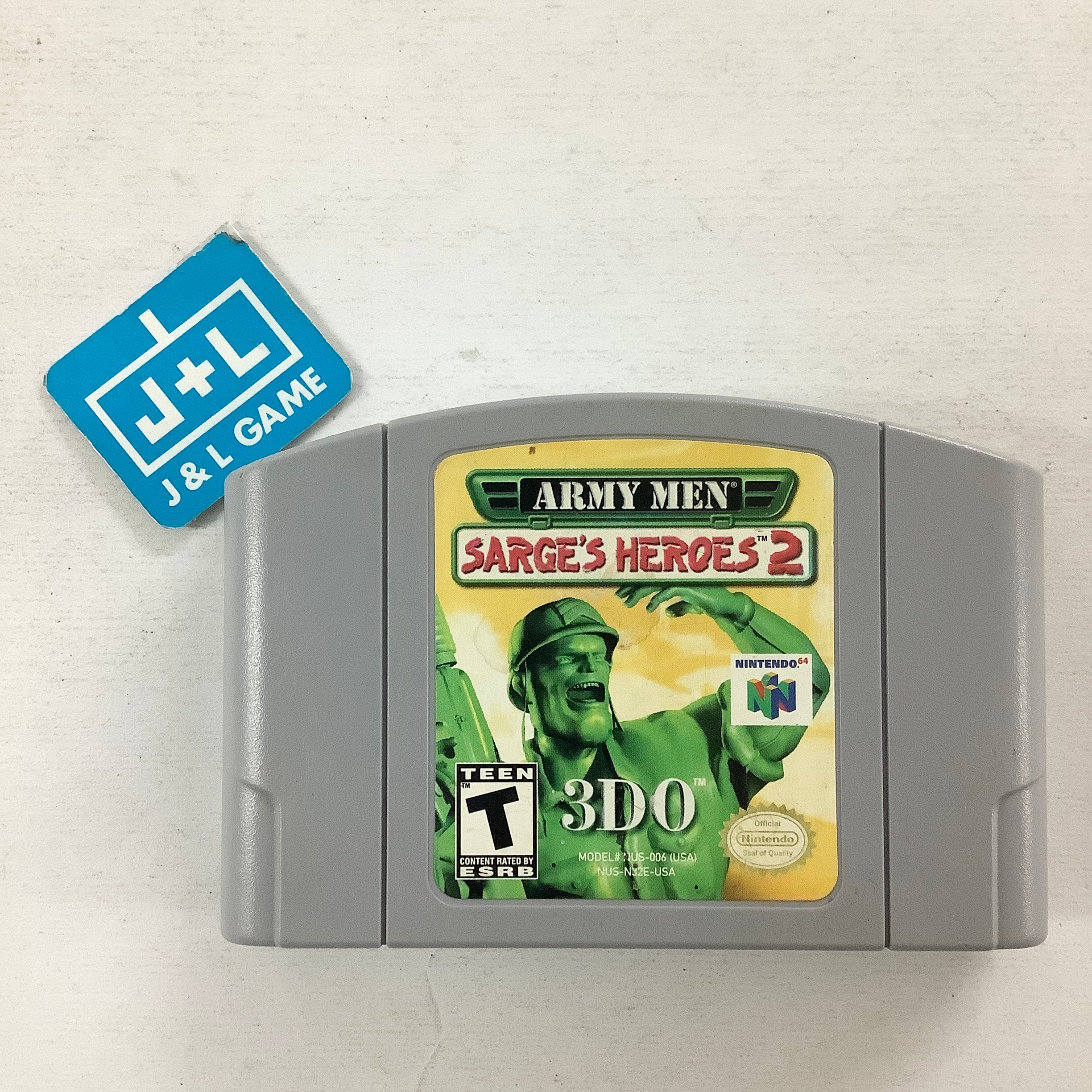 Army Men: Sarge's Heroes 2 (Gray) - (N64) Nintendo 64 [Pre-Owned] Video Games 3DO