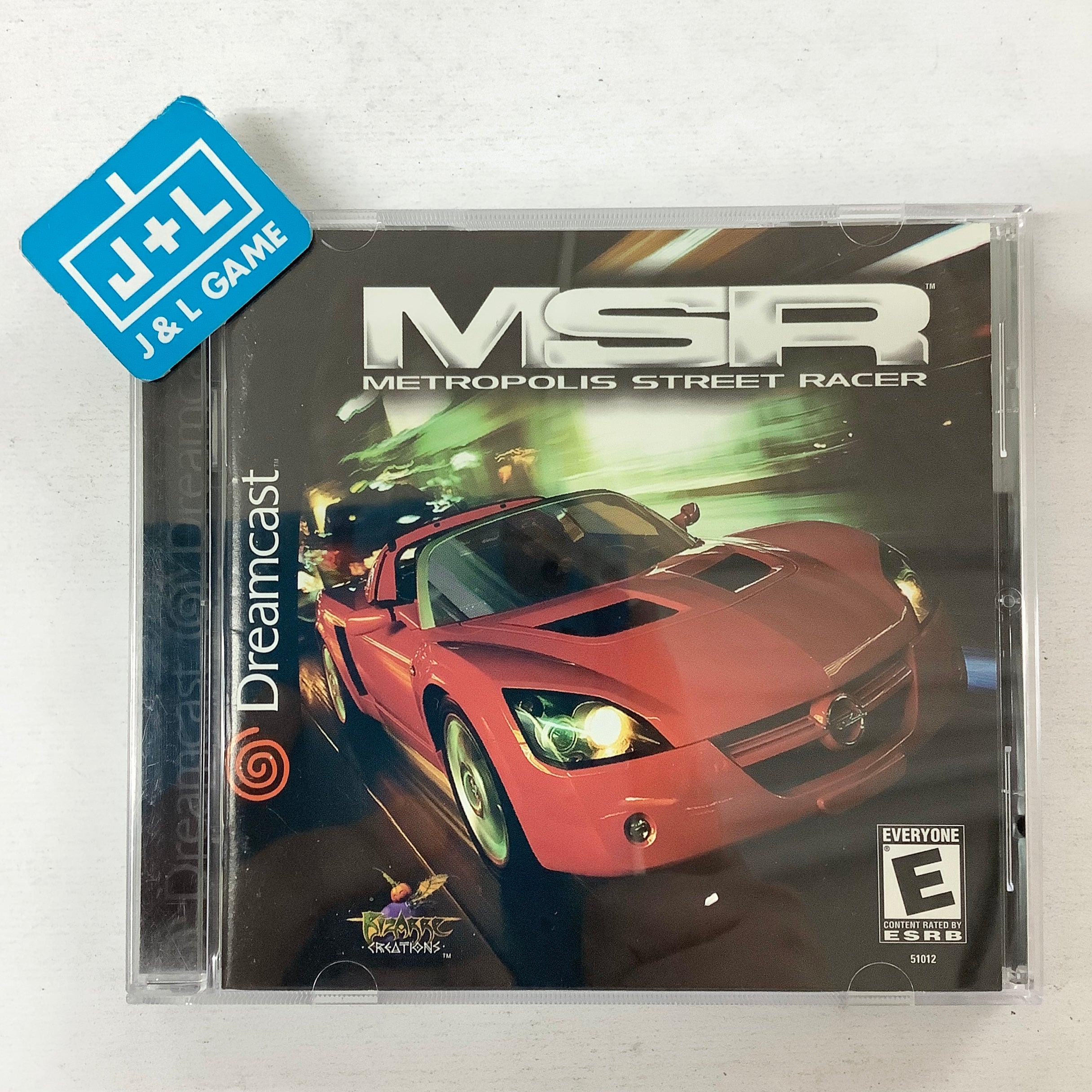 MSR Metropolis Street Racer - (DC) SEGA Dreamcast [Pre-Owned] Video Games Sega   