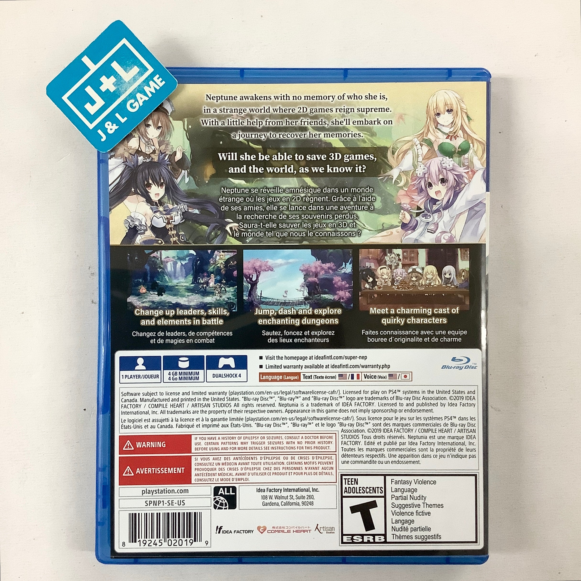 Super Neptunia RPG - (PS4) PlayStation 4 [Pre-Owned] Video Games Idea Factory