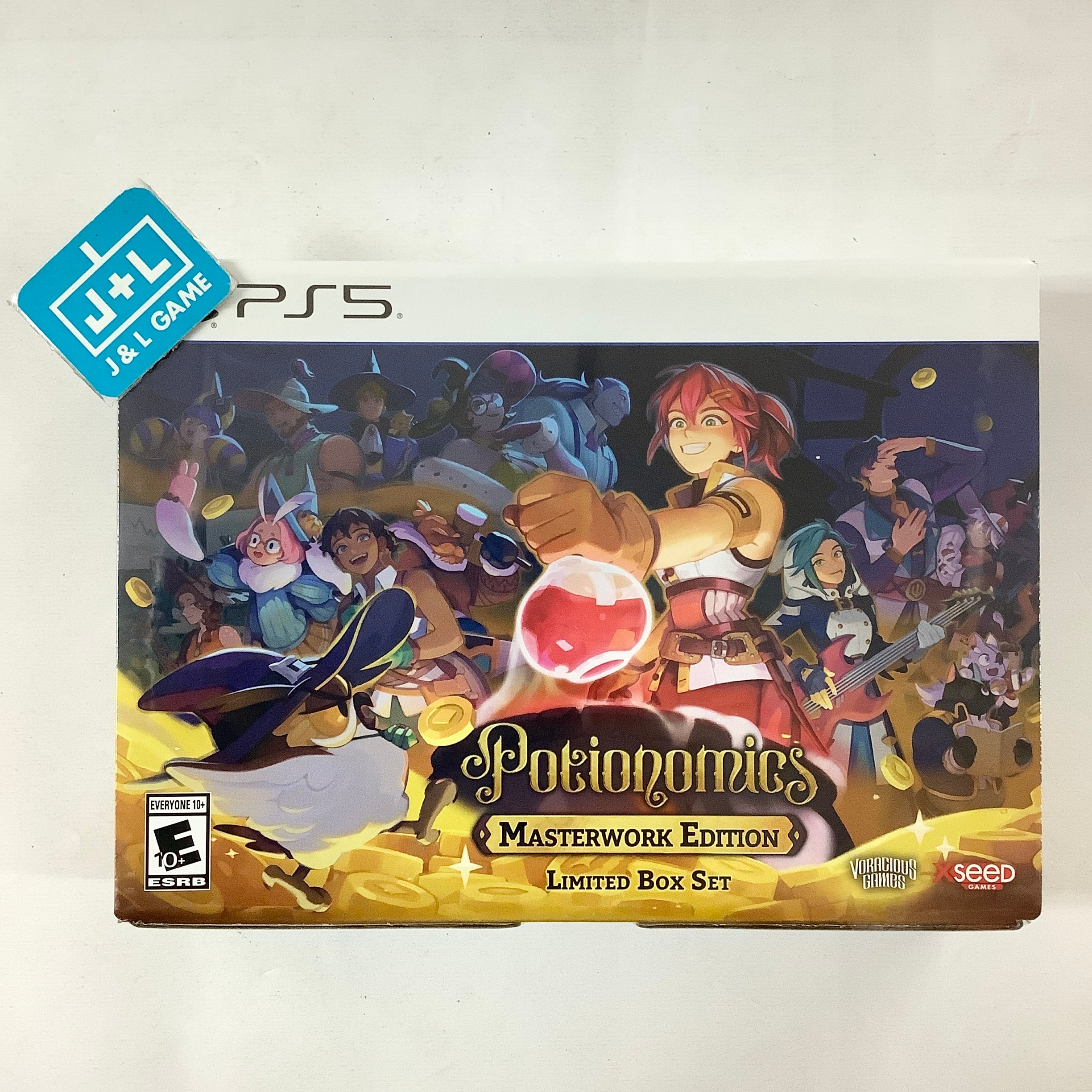 Potionomics (Masterwork Edition - Limited Box Set) - (PS5) PlayStation 5 Video Games XSEED Games   