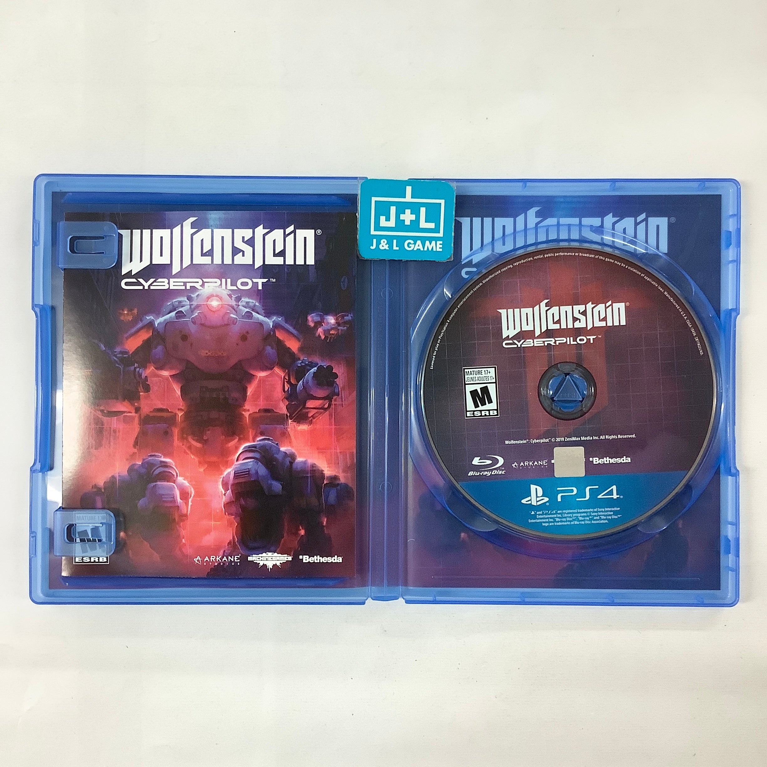 Wolfenstein: Cyberpilot (PlayStation VR) - (PS4) PlayStation 4 [Pre-Owned] Video Games Bethesda Softworks   