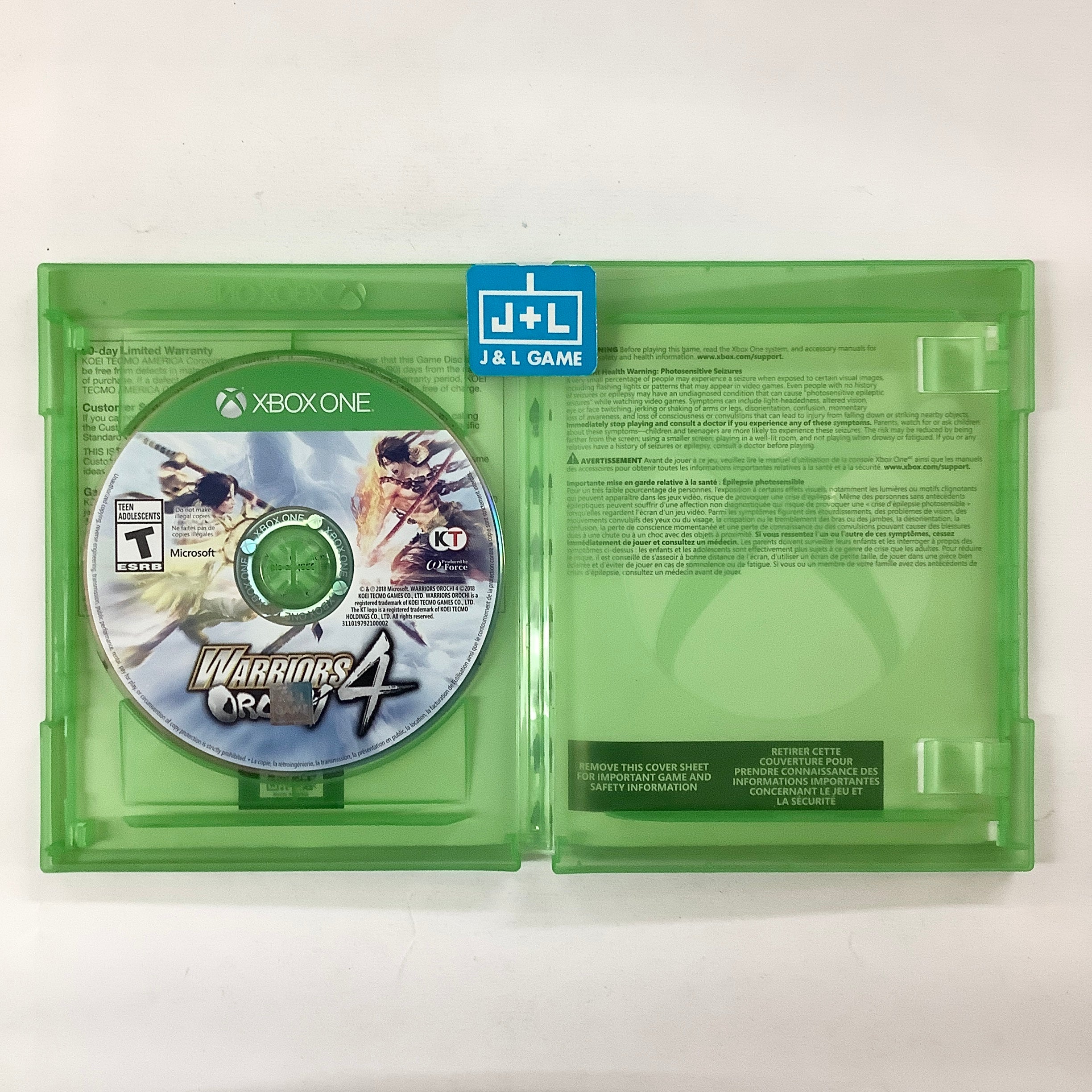 Warriors Orochi 4 - (XB1) Xbox One [Pre-Owned] Video Games Koei   