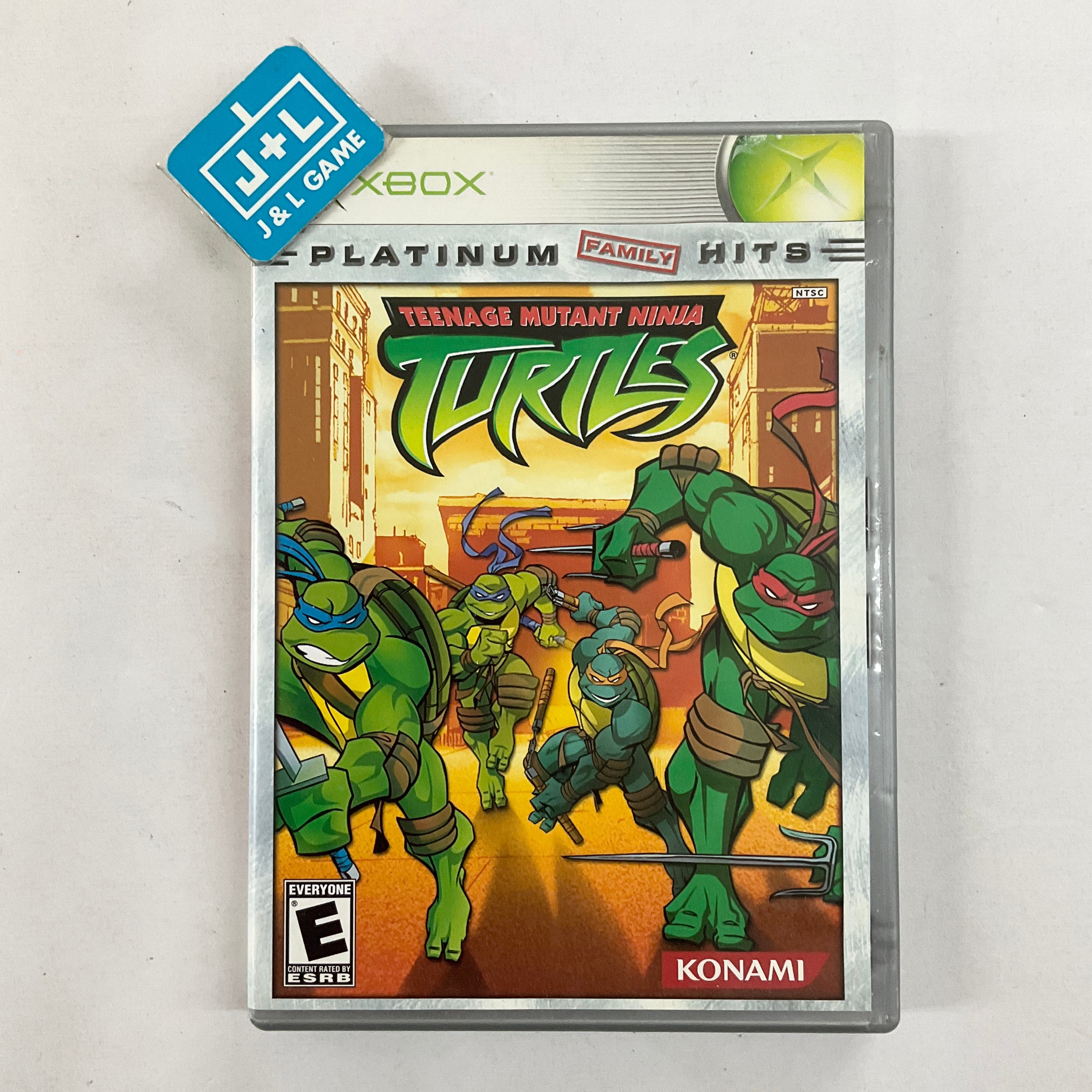 Teenage Mutant Ninja Turtles (Platinum Hits) - (XB) Xbox [Pre-Owned] Video Games Konami