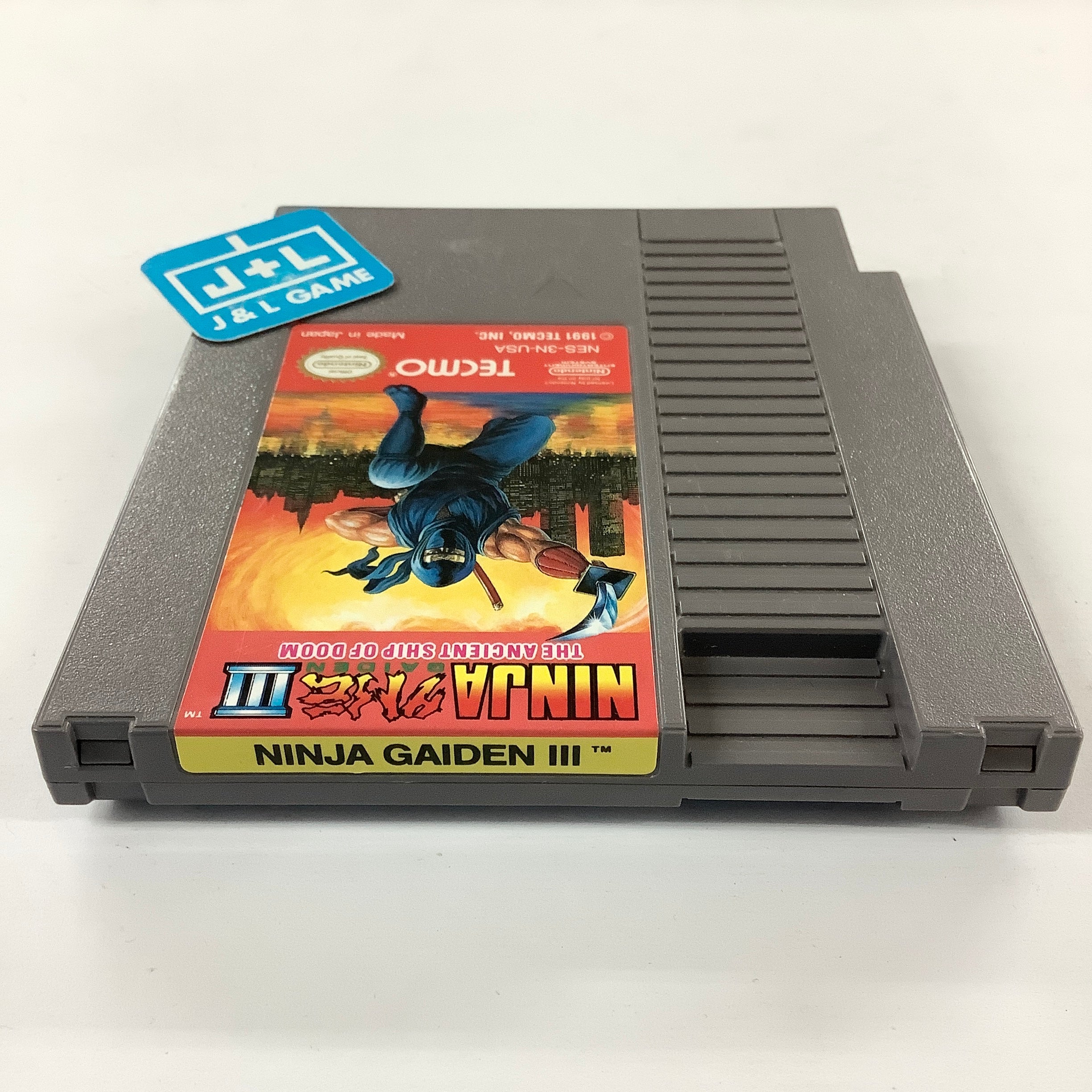 Ninja high quality Gaiden III Ancient Ship of Doom for Nintendo NES