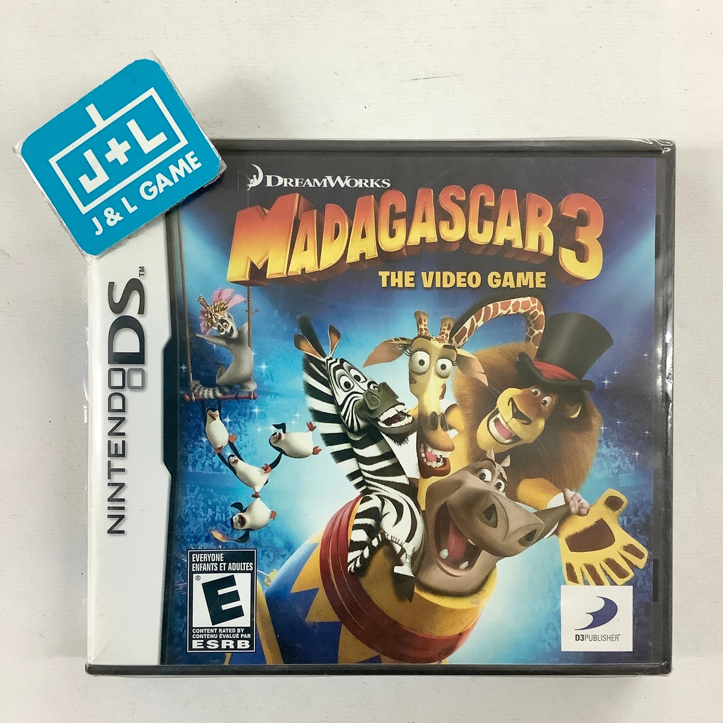 Madagascar 3: The Video Game - (NDS) Nintendo DS Video Games D3Publisher   