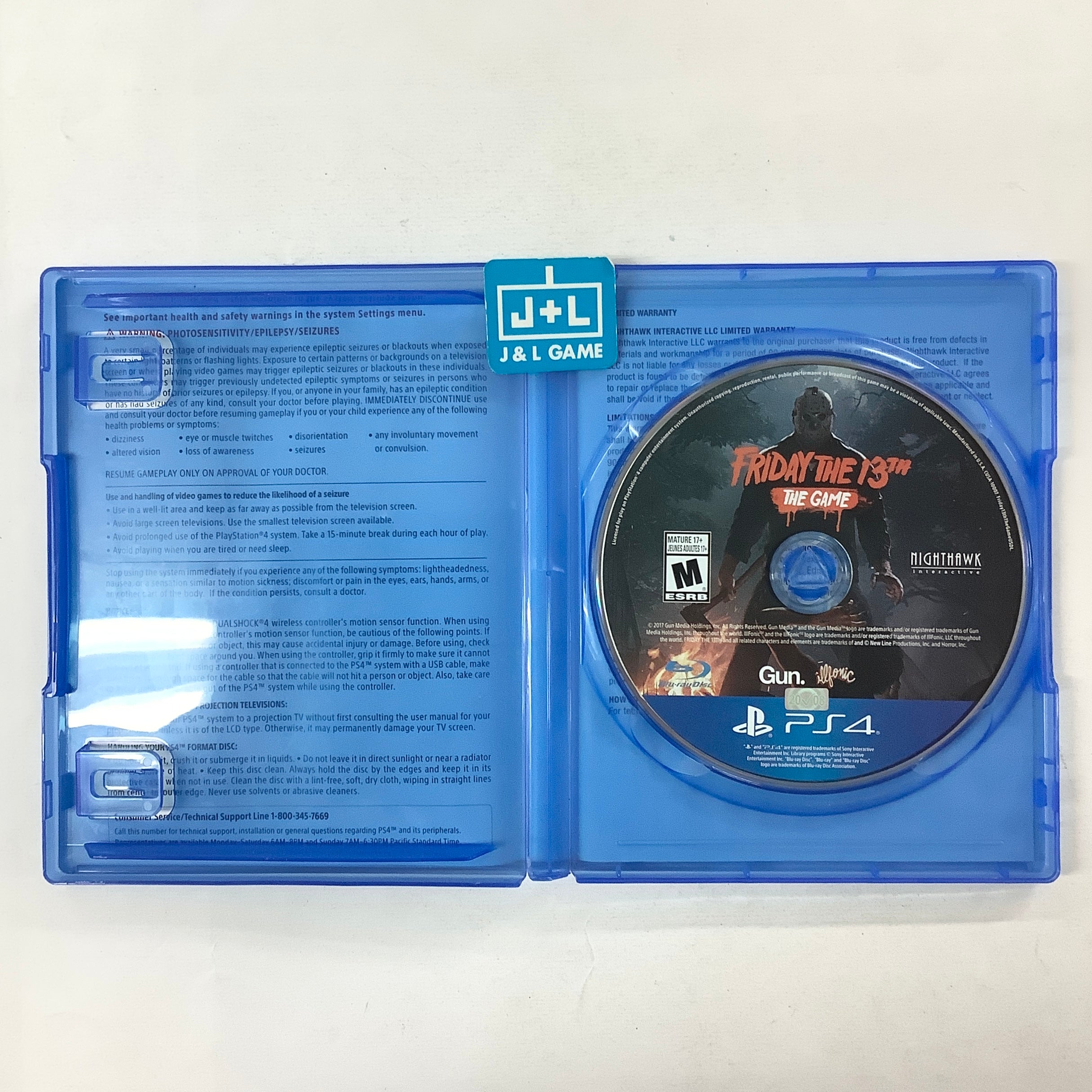 Friday The 13th: The Game - (PS4) PlayStation 4 [Pre-Owned] Video Games Nighthawk Interactive   