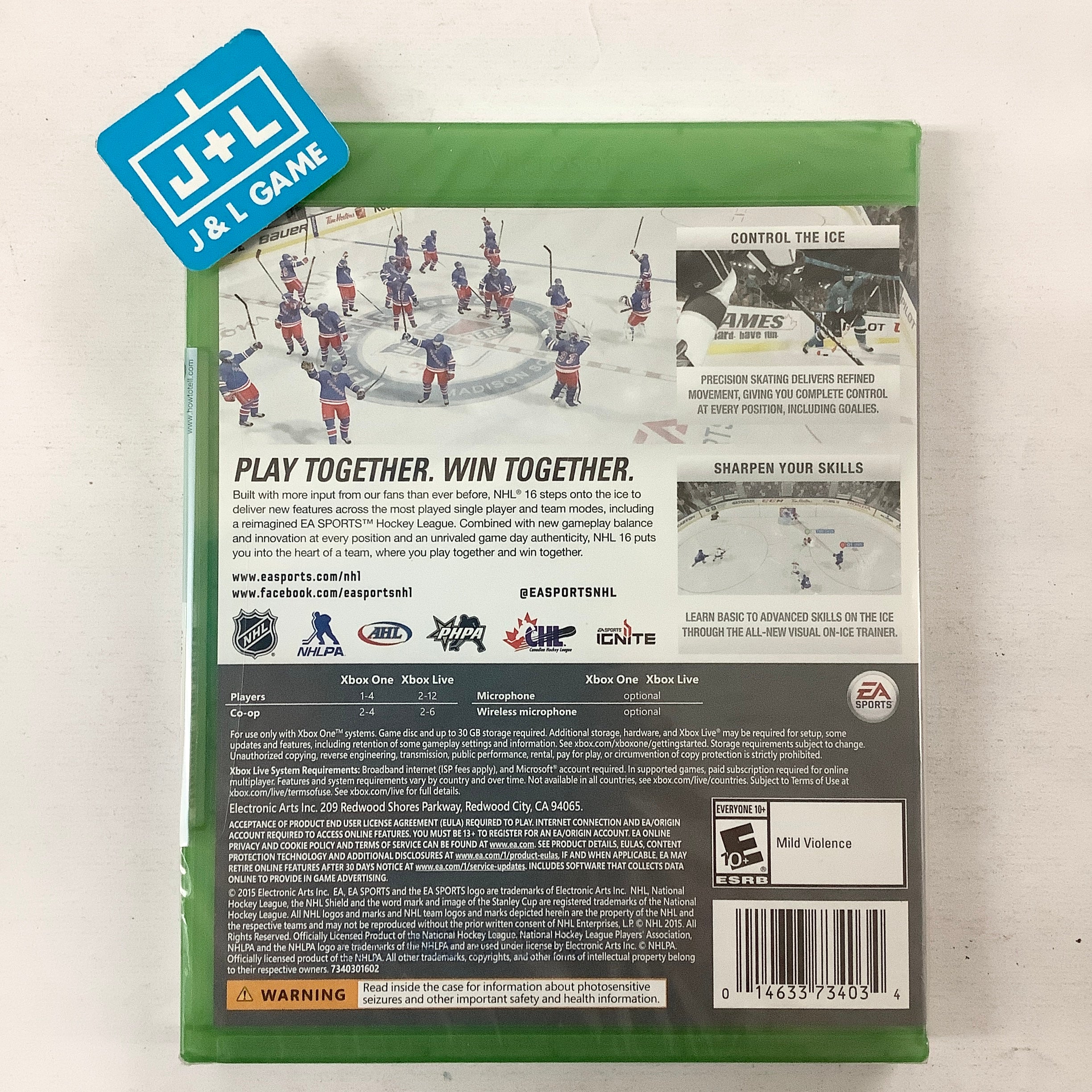 NHL 16 - (XB1) Xbox One Video Games EA Sports   