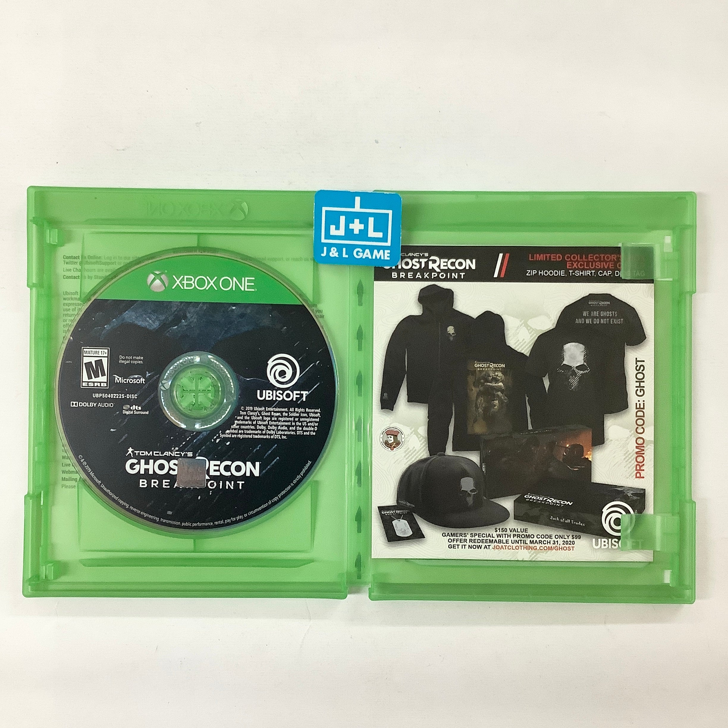 Tom Clancy's Ghost Recon: Breakpoint - (XB1) Xbox One [Pre-Owned] Video Games Ubisoft   