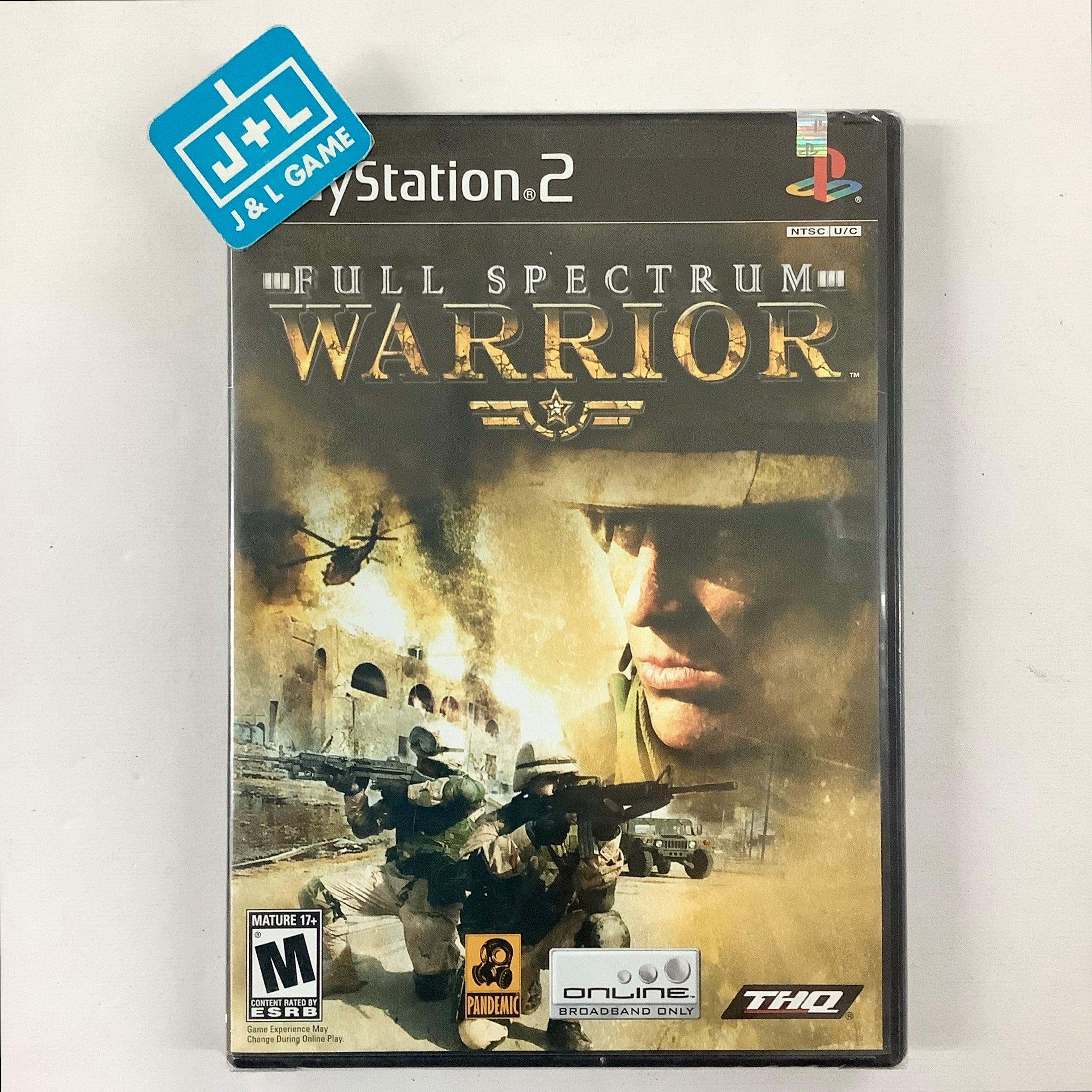 Full Spectrum Warrior - (PS2) PlayStation 2 Video Games THQ   