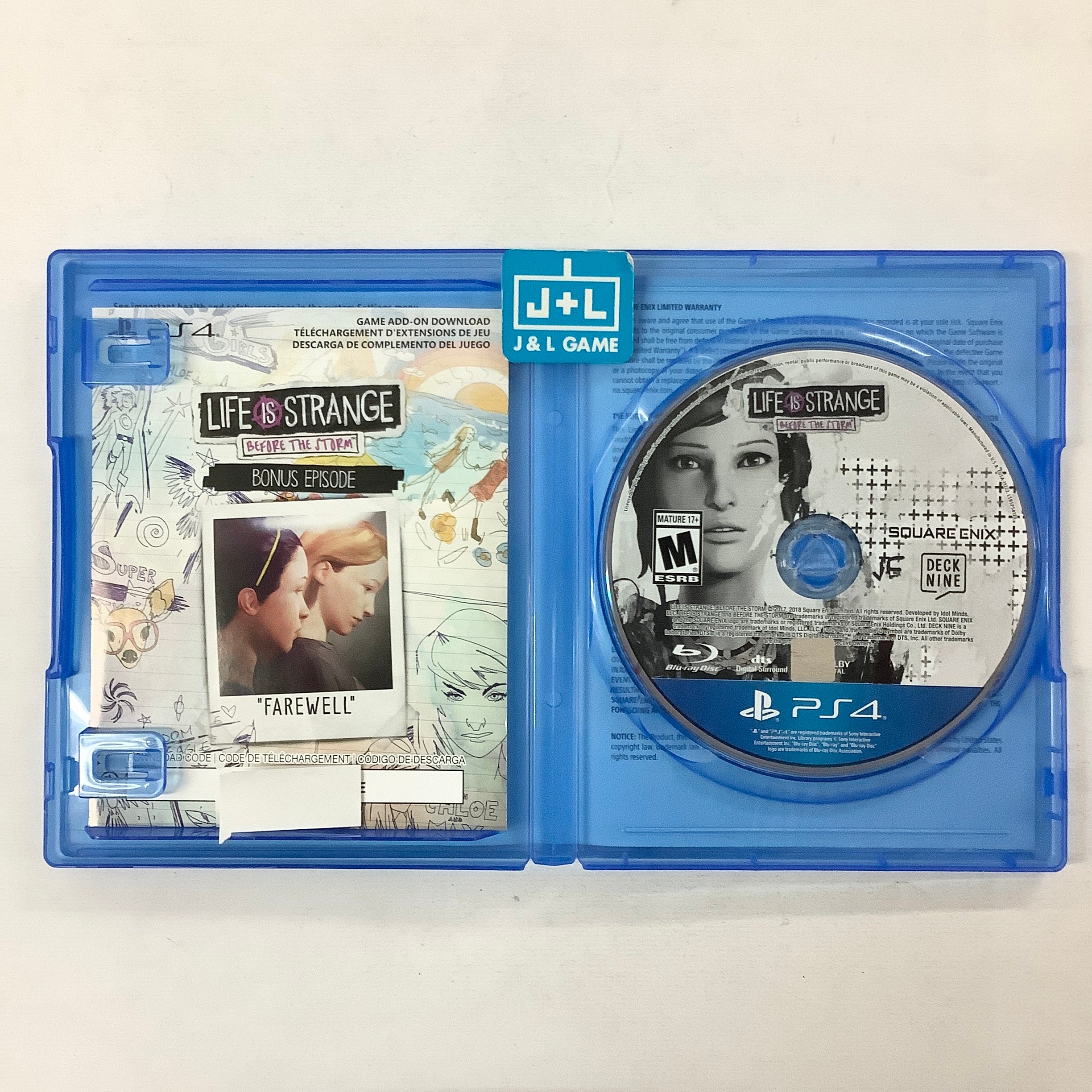 Life is Strange: Before the Storm - (PS4) PlayStation 4 [Pre-Owned] Video Games Square Enix