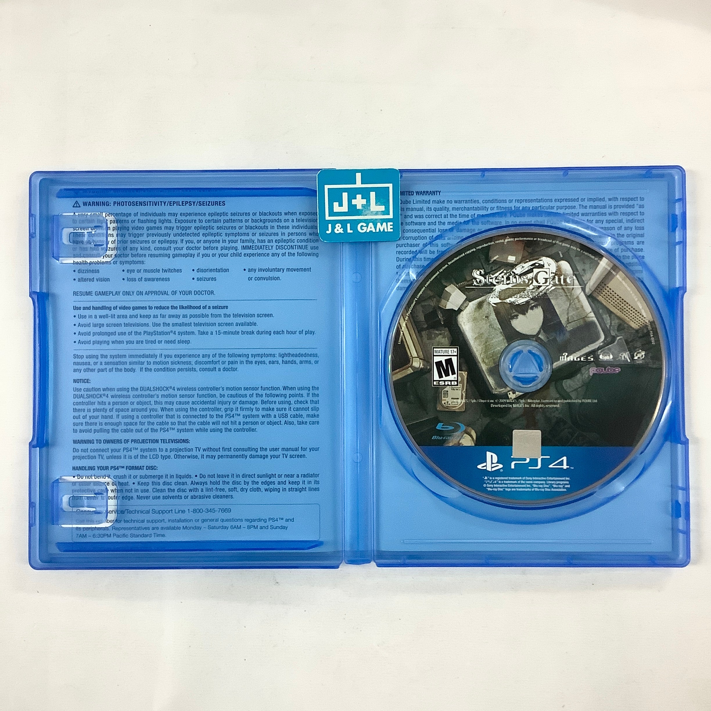 Steins;Gate 0 - (PS4) PlayStation 4 [Pre-Owned] Video Games PQube